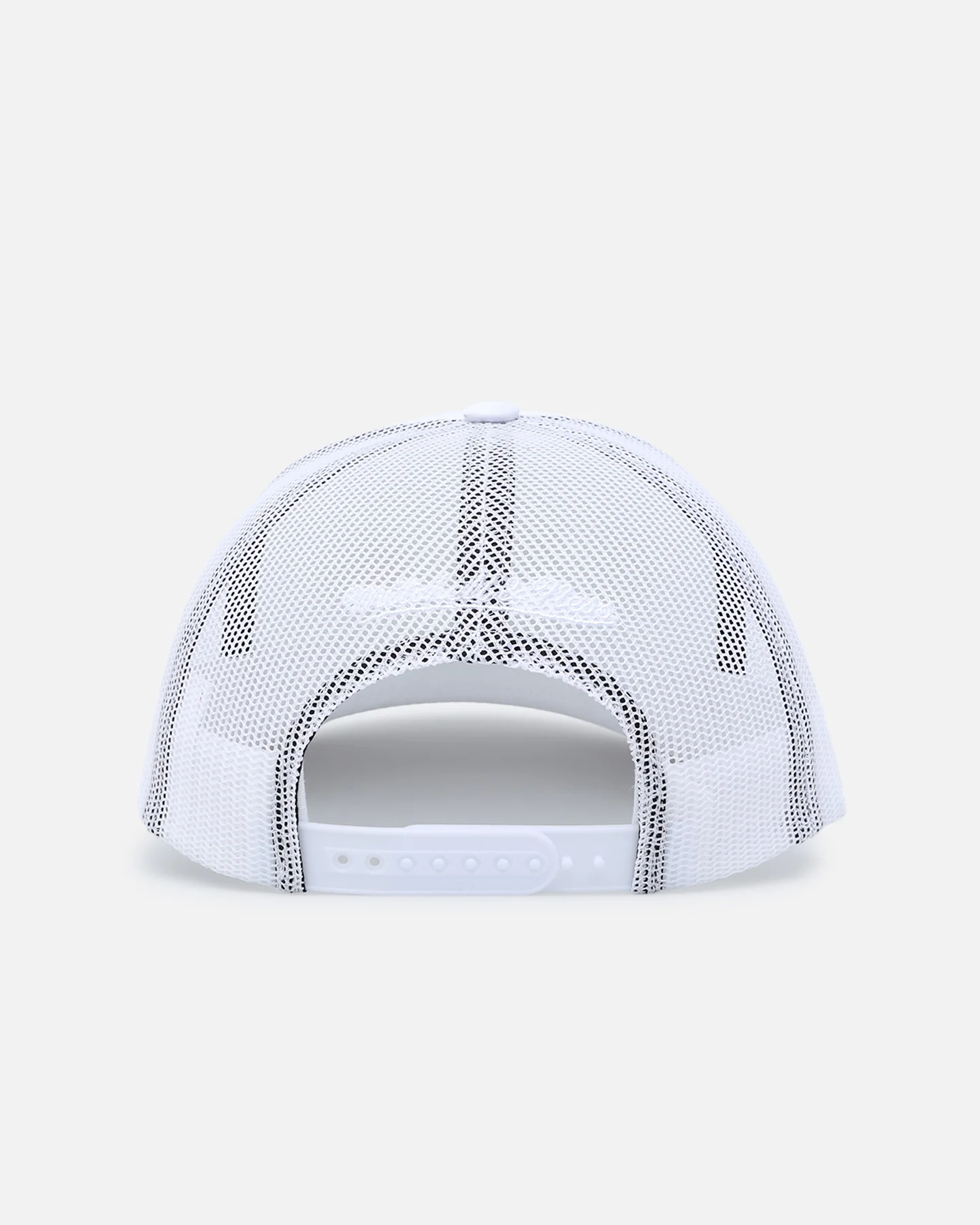 Mitchell & Ness 1987 NBA Finals Trucker Snapback White - Image 2