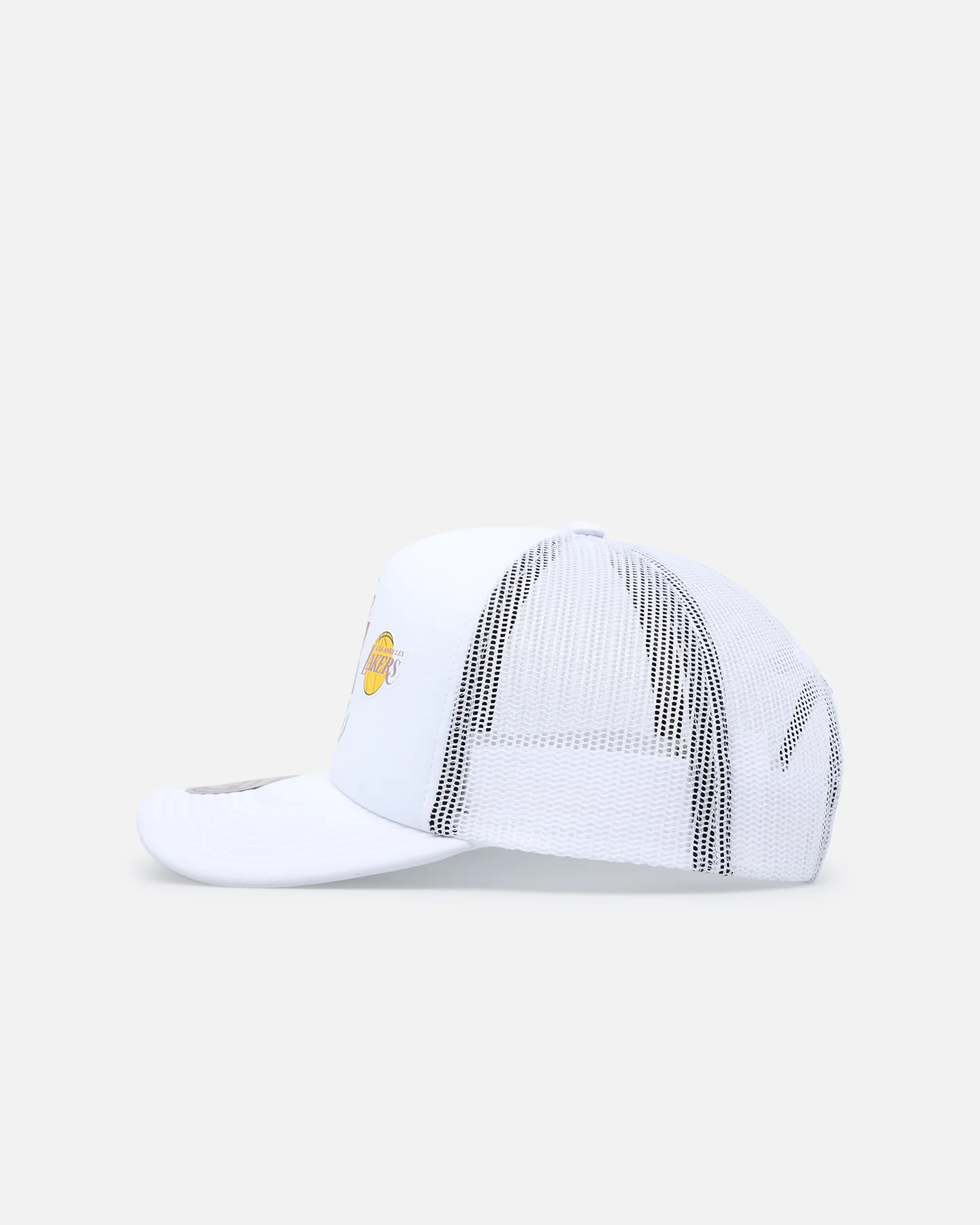 Mitchell & Ness 1987 NBA Finals Trucker Snapback White - Image 4