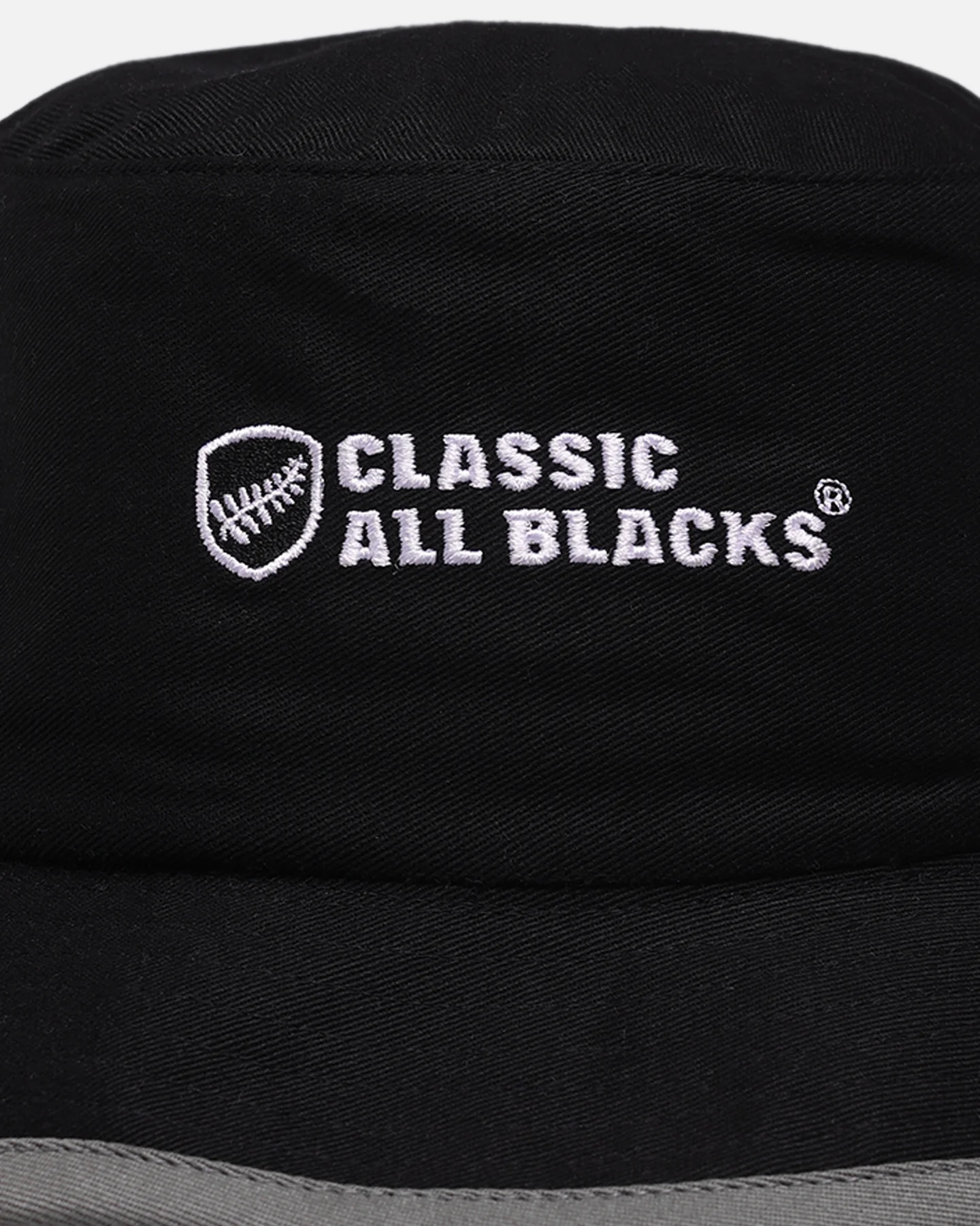 Mitchell & Ness All Blacks Rugby Union Bucket Hat Black - Image 5