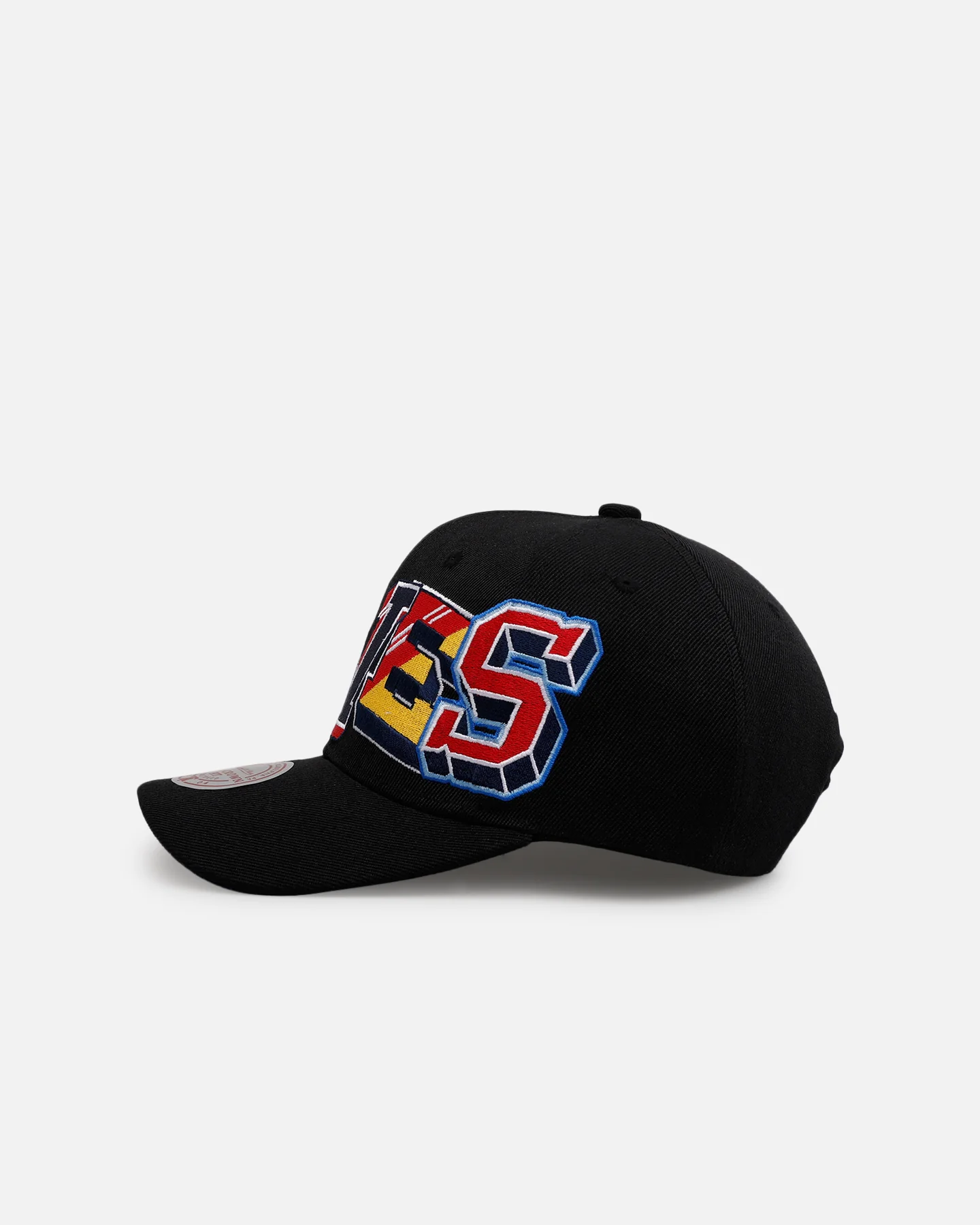 Mitchell & Ness Atlanta Braves 'Hyper Type' Pro Crown Snapback Black - Image 4