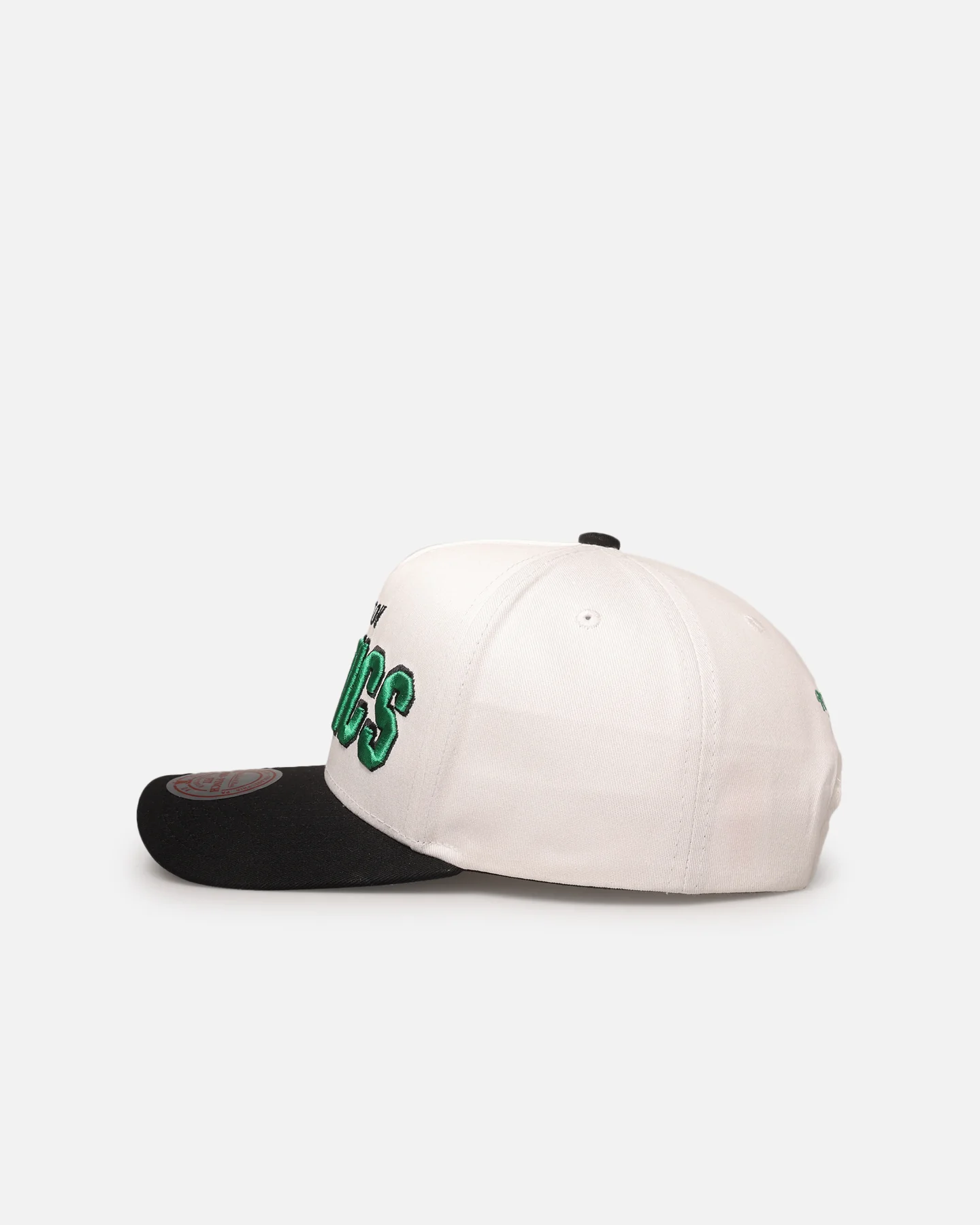 Mitchell & Ness Boston Celtics 'Draft Day' Pro Pinch Snapback White/Black - Image 4