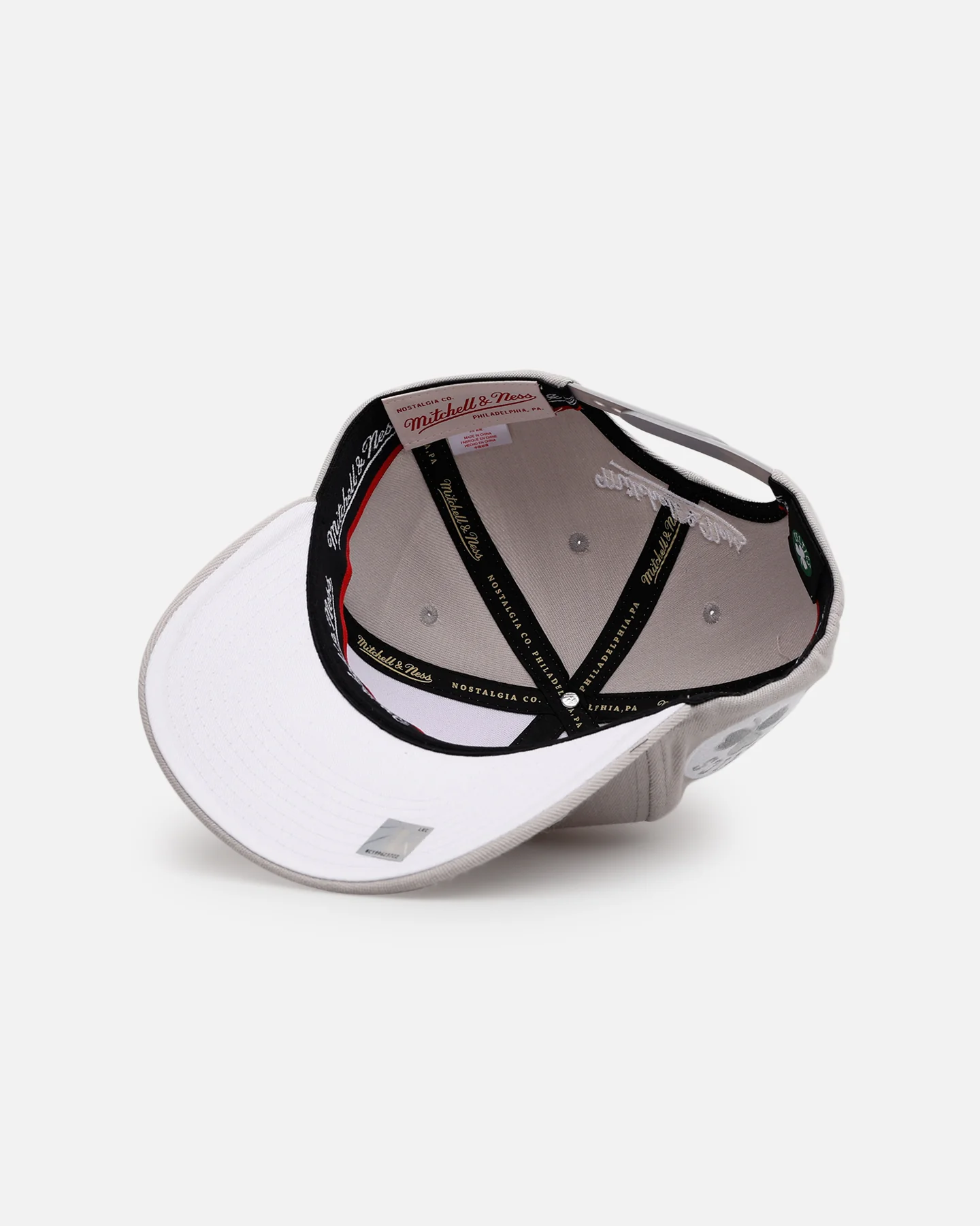 Mitchell & Ness Boston Celtics 'Gray Tones' MVP Snapback Gray - Image 6