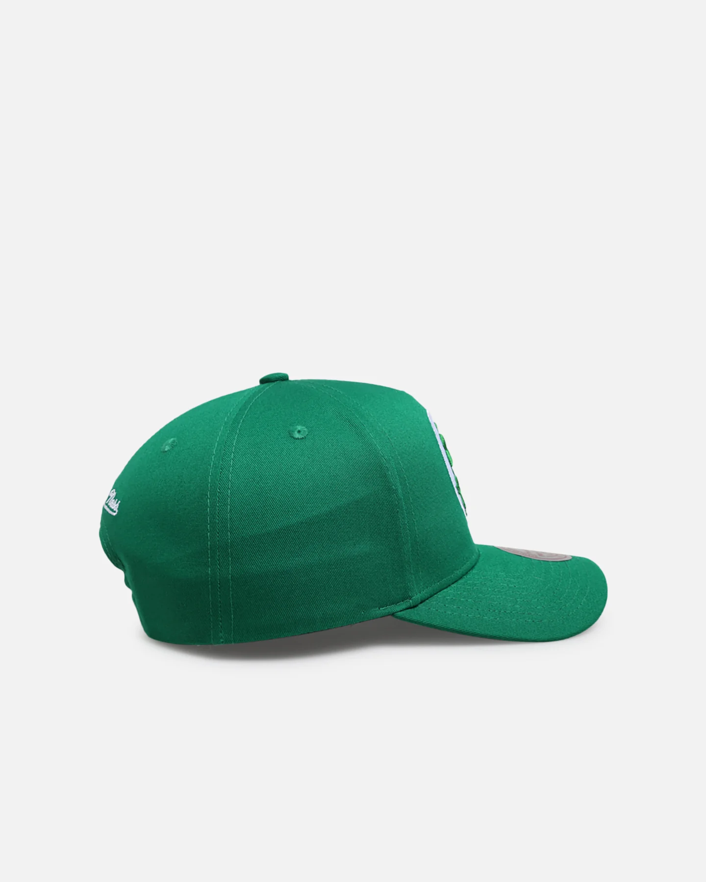 Mitchell & Ness Boston Celtics 'Upside Down Logo' Pro Pinch Snapback Green - Image 3