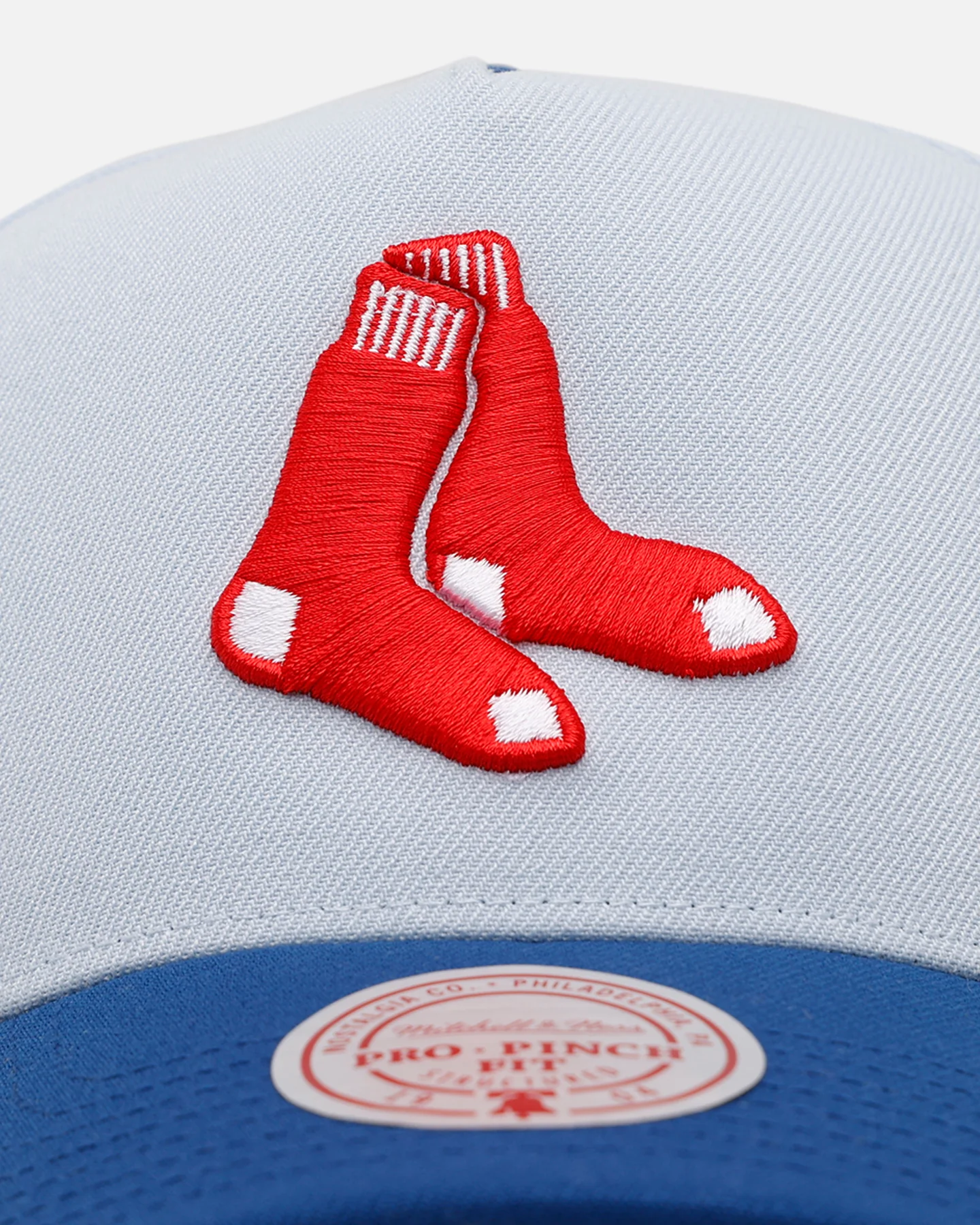 Mitchell & Ness Boston Red Sox 'Cherry Logo' Pro Pinch Snapback Cherry - Image 5