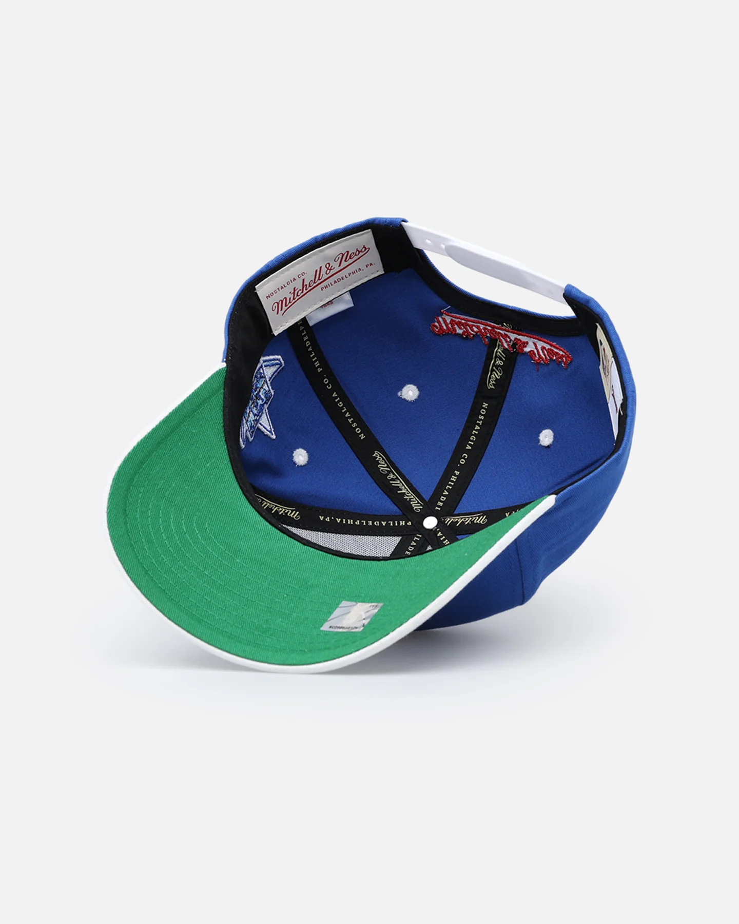 Mitchell & Ness Chicago Bulls '1993 All Stars East' Pro Crown Snapback Blue/White - Image 6