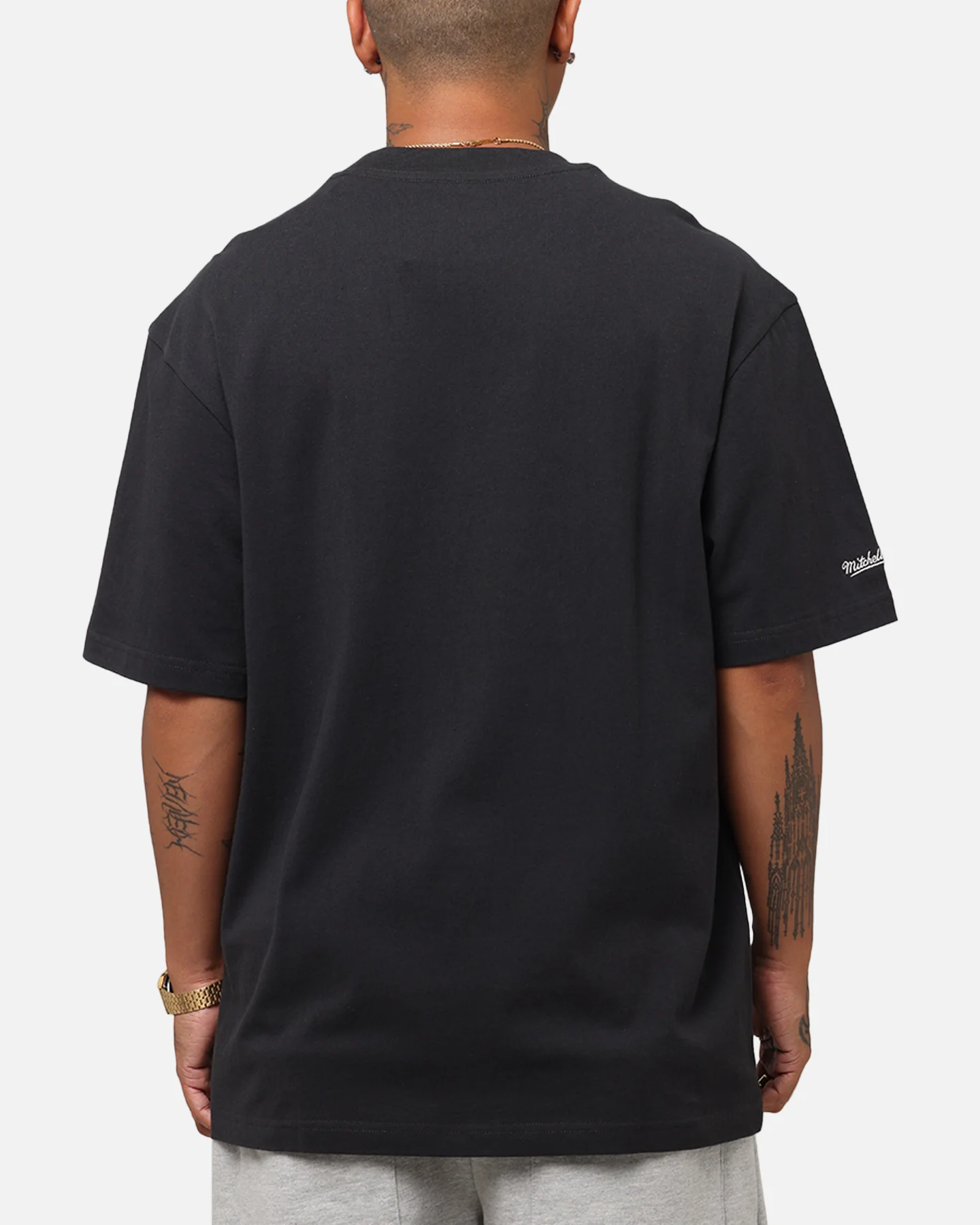 Mitchell & Ness Chicago Bulls '96 NBA Champs T-Shirt Faded Black - Image 3