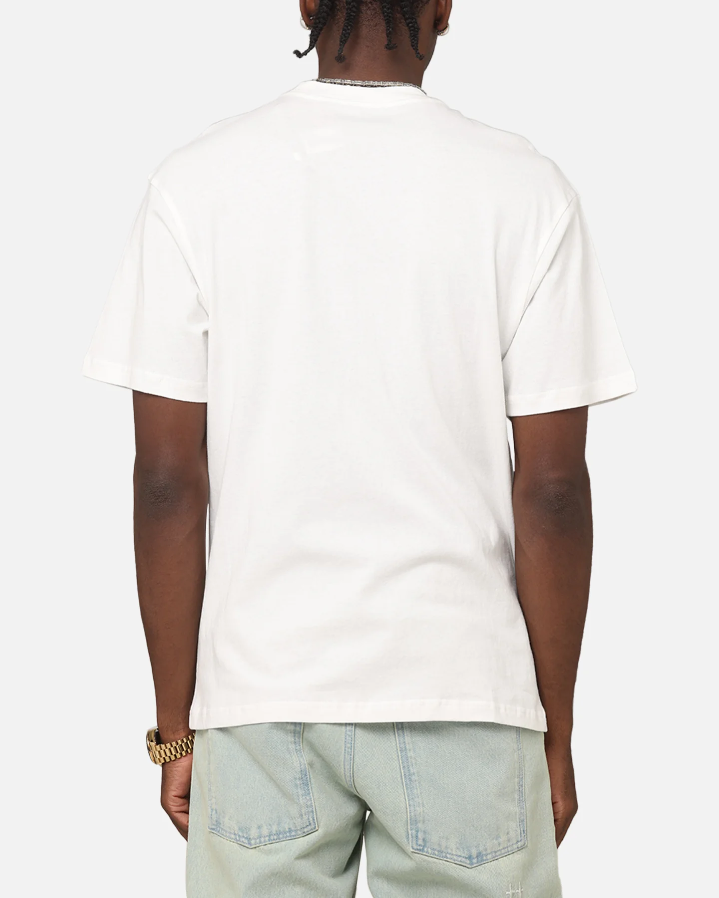 Mitchell & Ness Chicago Bulls City Strike T-Shirt Vintage White - Image 3