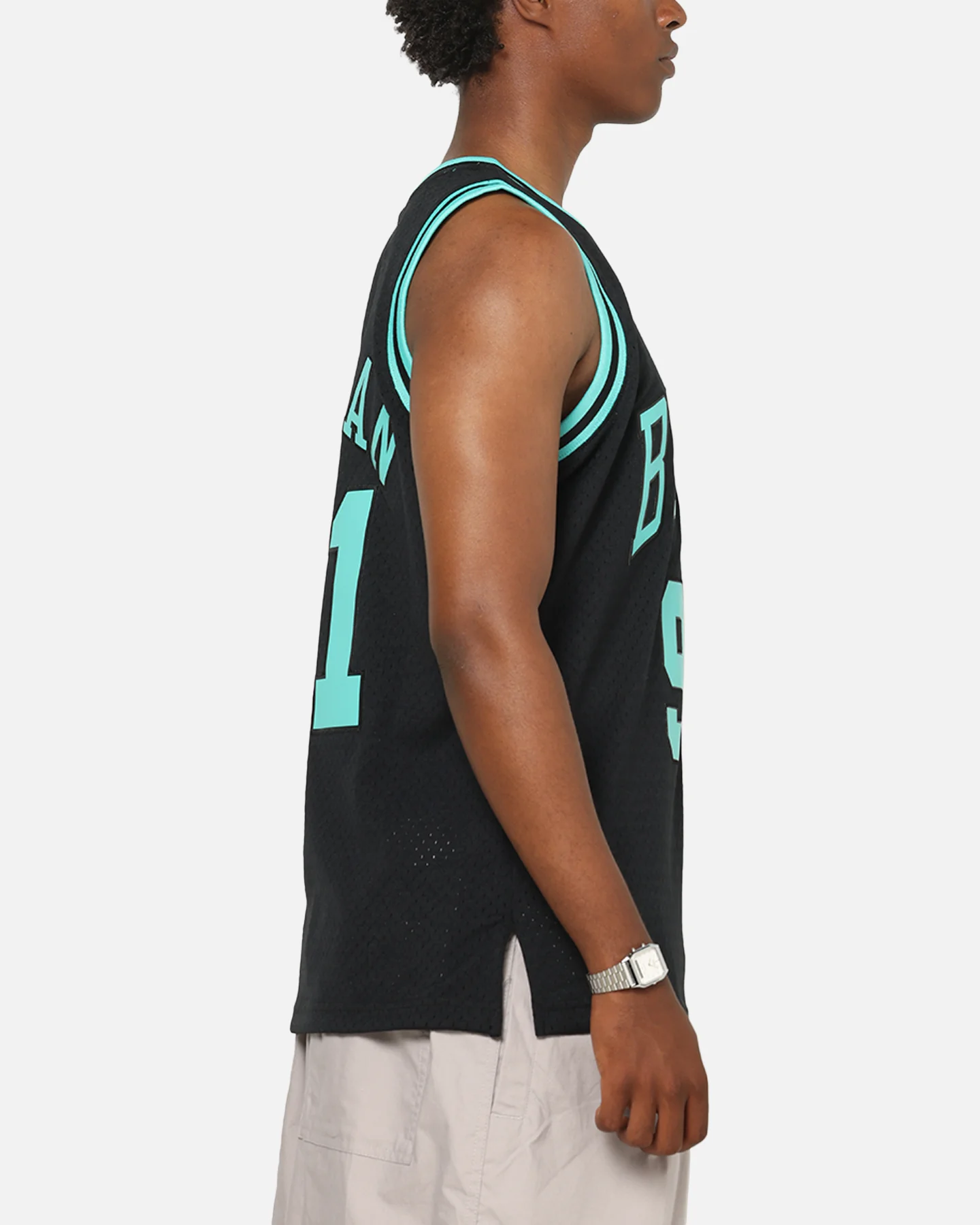 Mitchell & Ness Chicago Bulls Dennis Rodman 'Cool Blue' Swing Jersey Black/Blue - Image 5