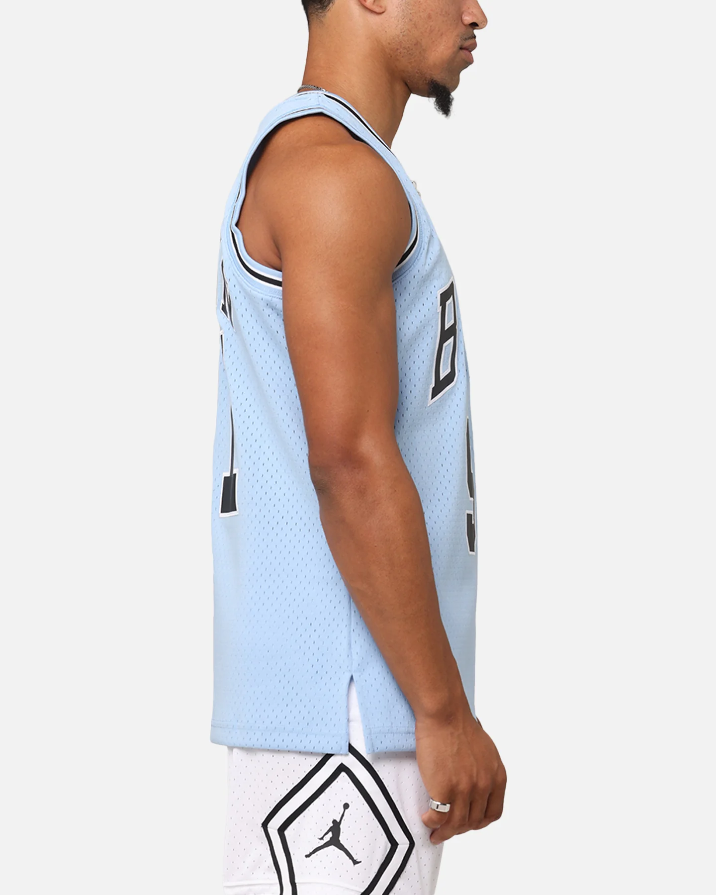 Mitchell & Ness Chicago Bulls Dennis Rodman 'Vapor Blue' Jersey Light Blue - Image 5