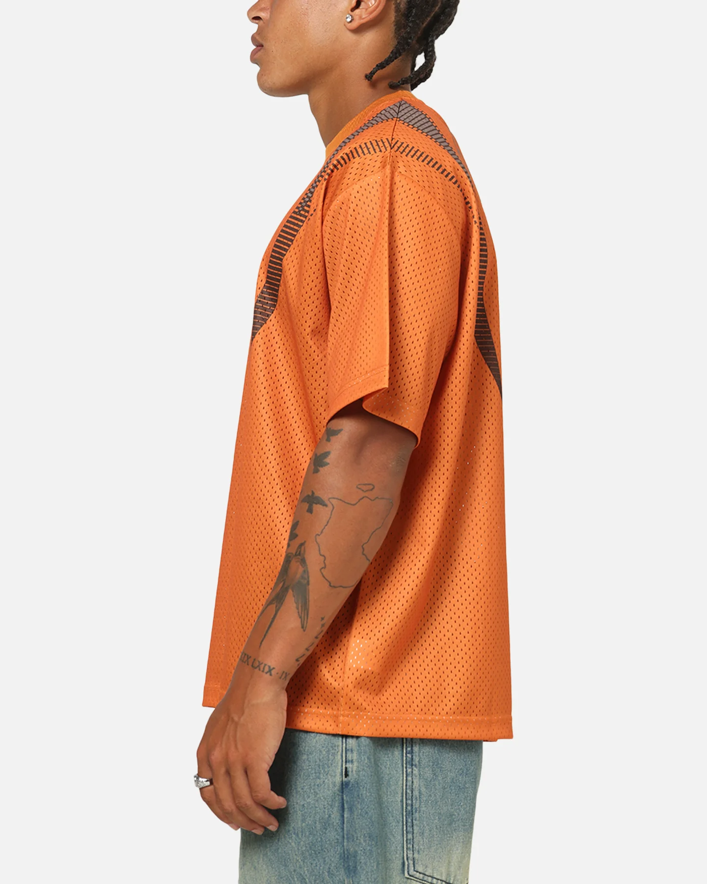 Mitchell & Ness Chicago Bulls Festival Jersey Orange/Brown - Image 6