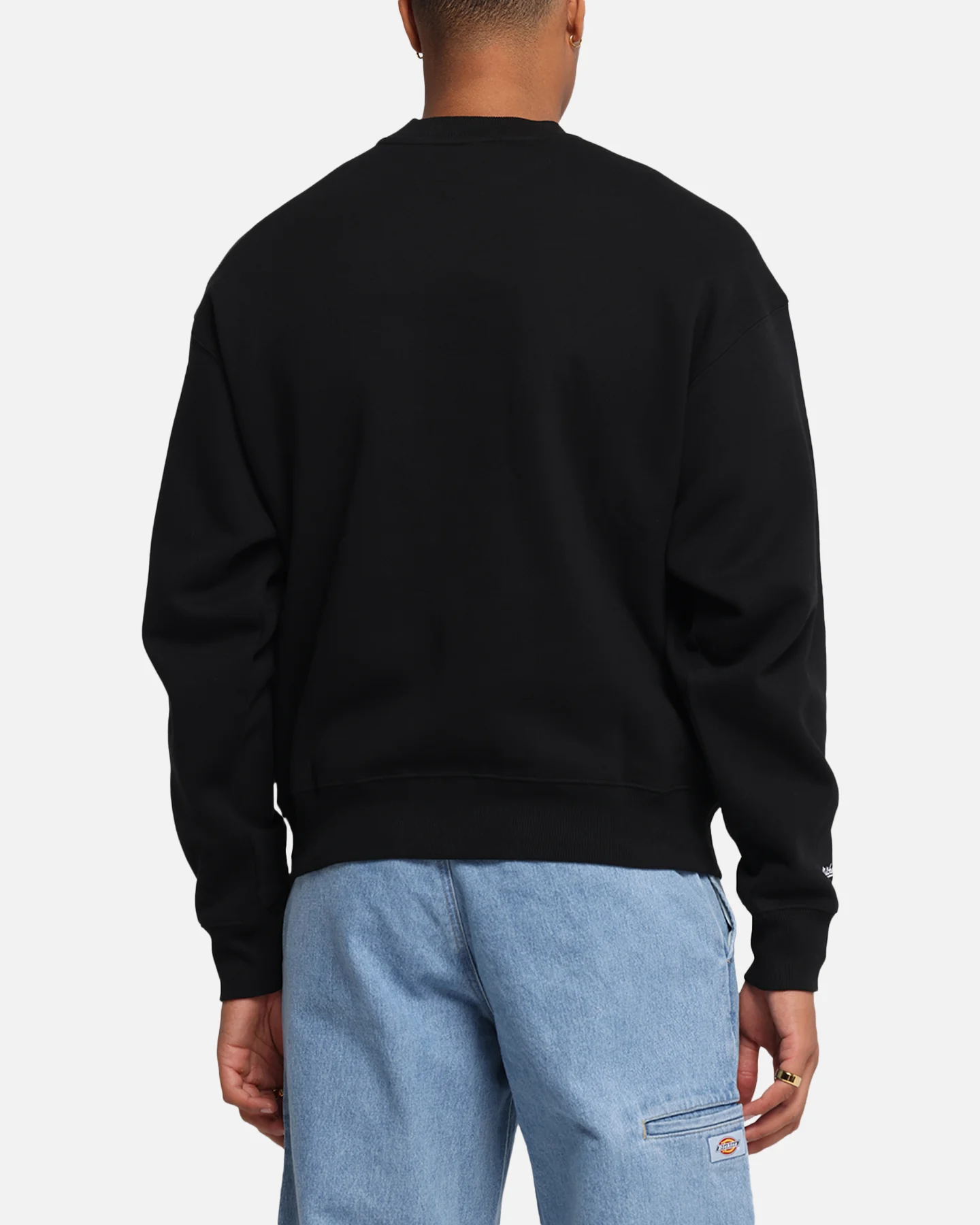 Mitchell & Ness Chicago Bulls Field To The Court Crewneck Black - Image 3