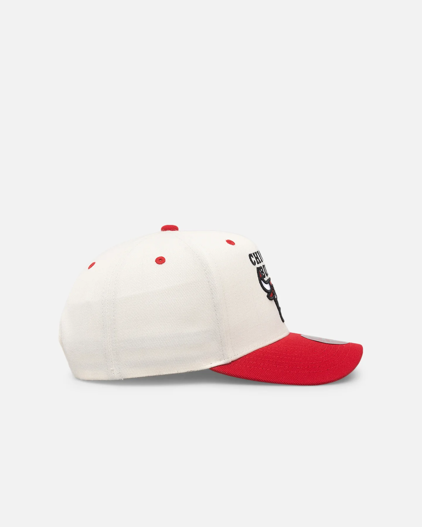 Mitchell & Ness Chicago Bulls Go Team Go OG Snapback Vintage Cream - Image 3