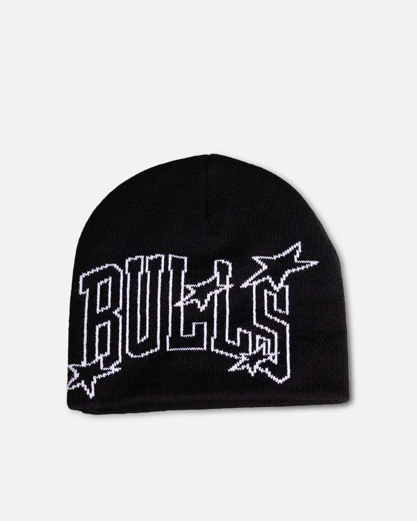 Mitchell & Ness Chicago Bulls Outer Limits Skull Beanie Black