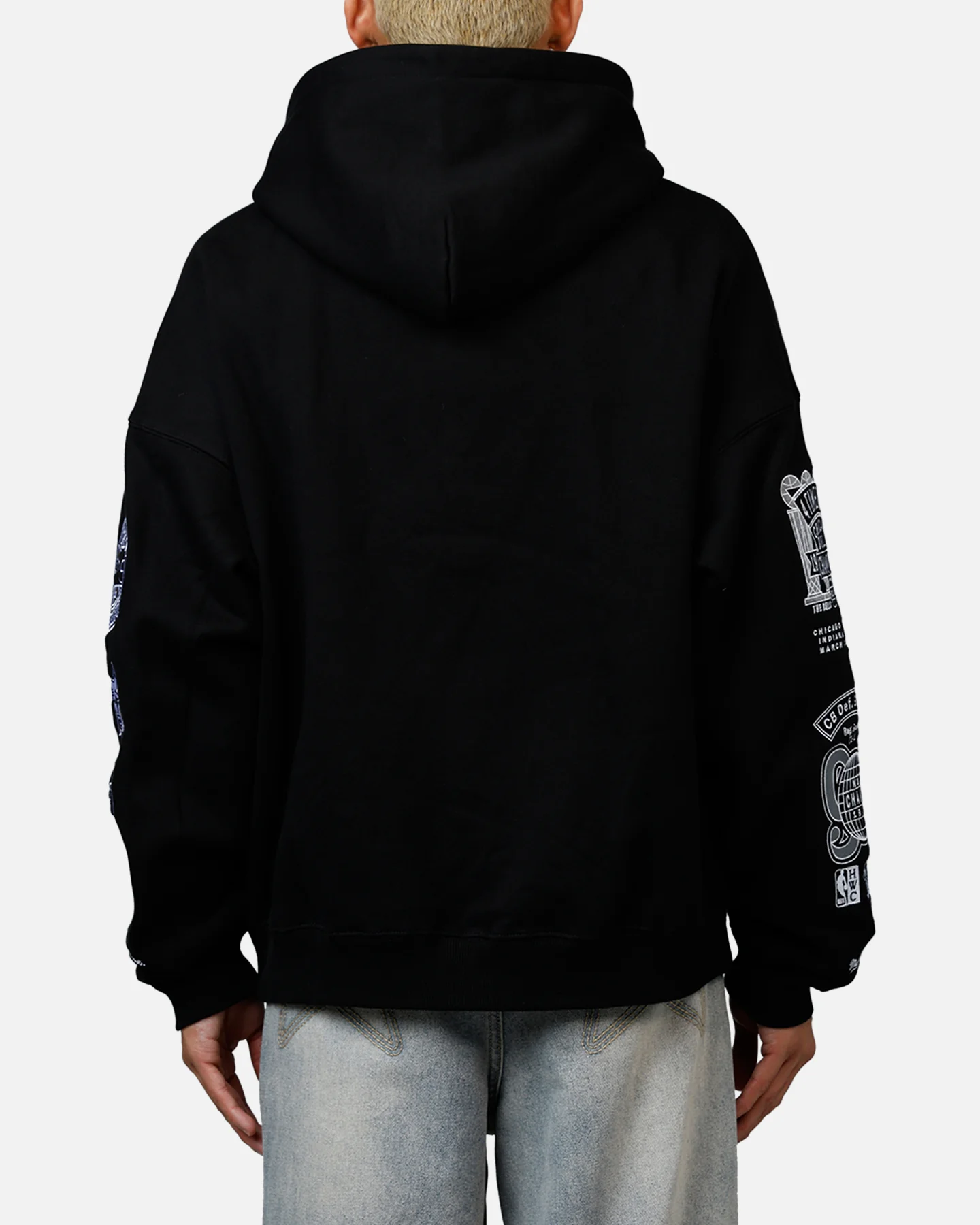 Mitchell & Ness Chicago Bulls The Best Ever Anywhere Hoodie Black - Image 2