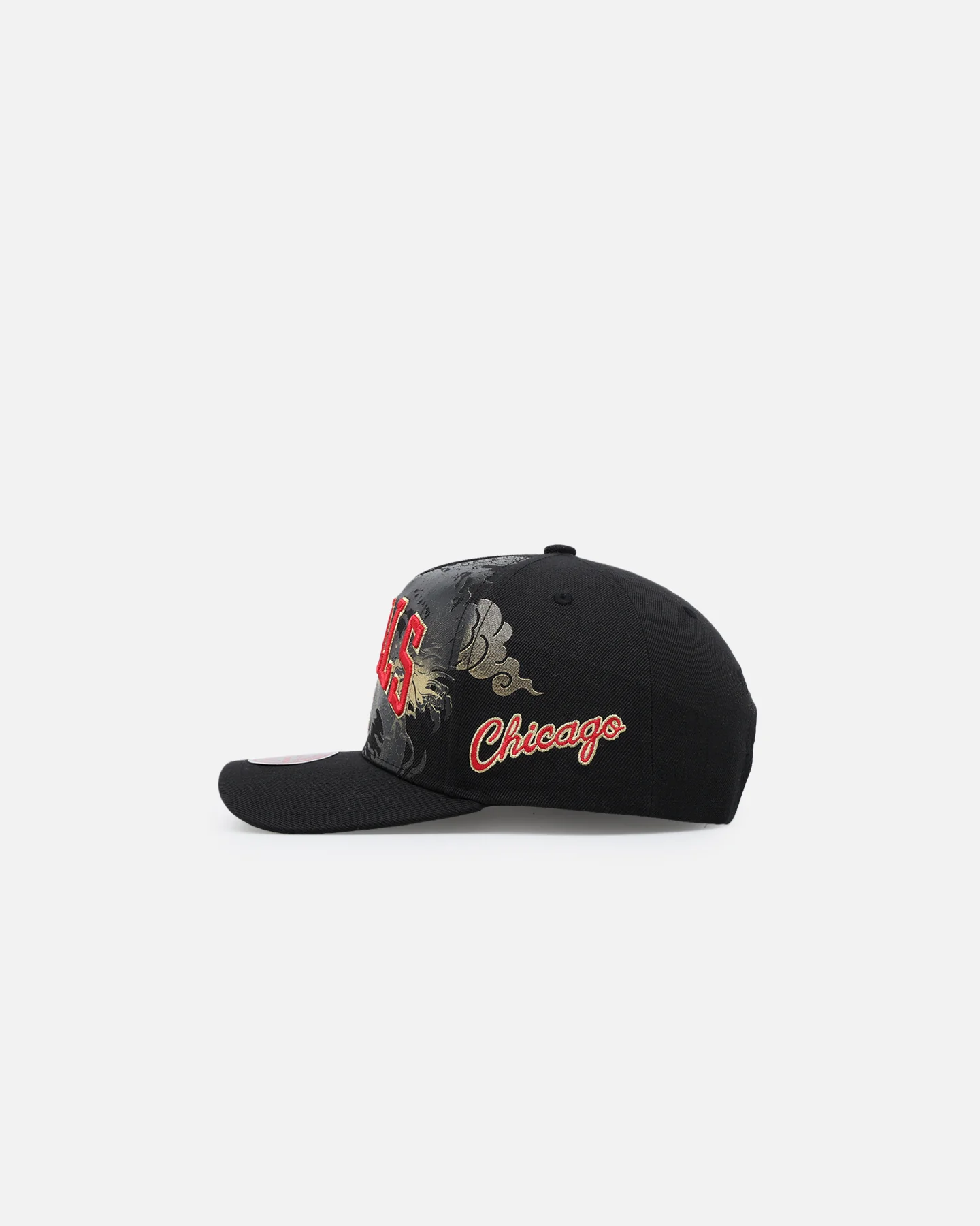 Mitchell & Ness Chicago Bulls 'Year Of The Dragon' Pro Crown Snapback Black - Image 6