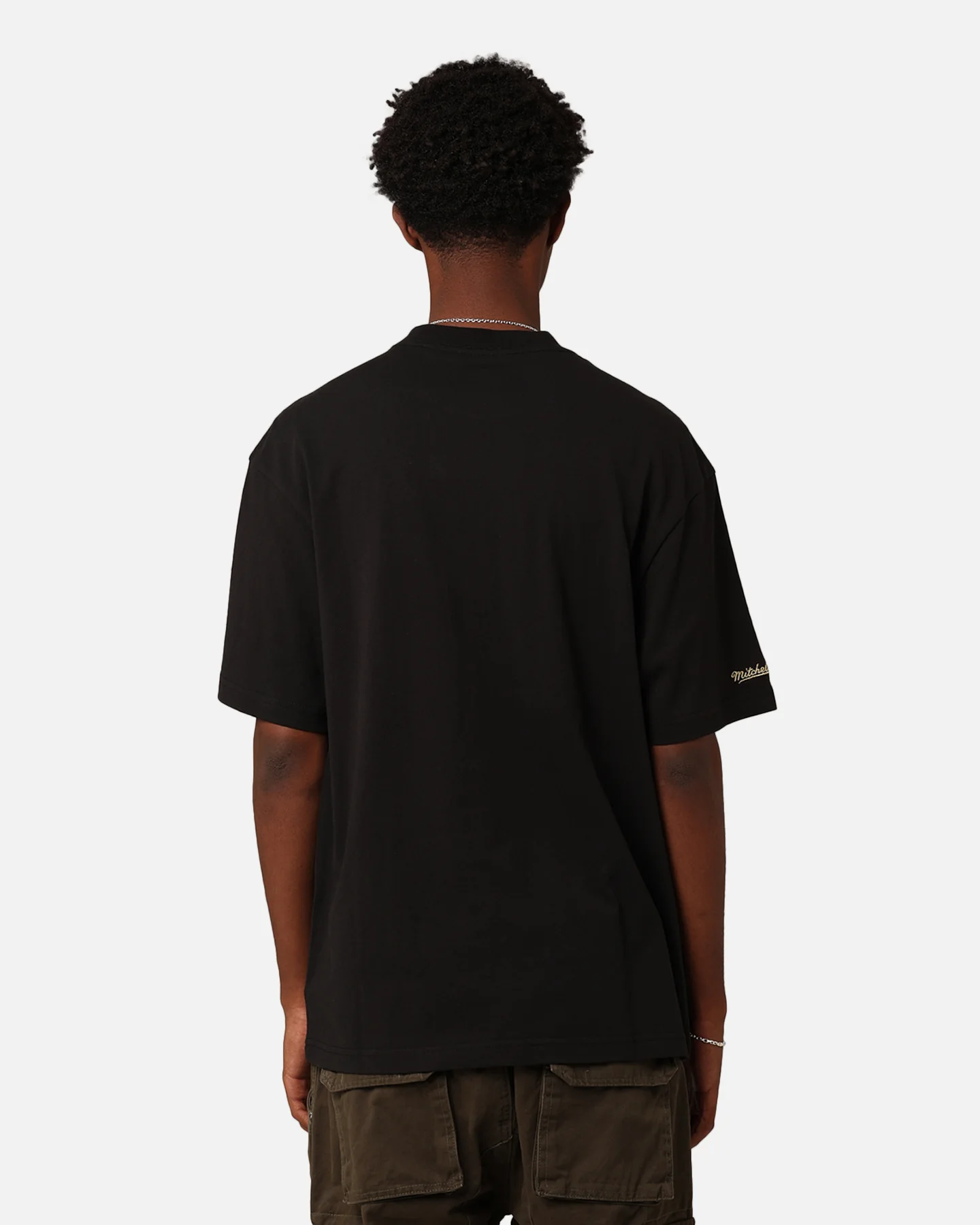 Mitchell & Ness Chicago Bulls Year Of The Dragon T-Shirt Faded Black - Image 4