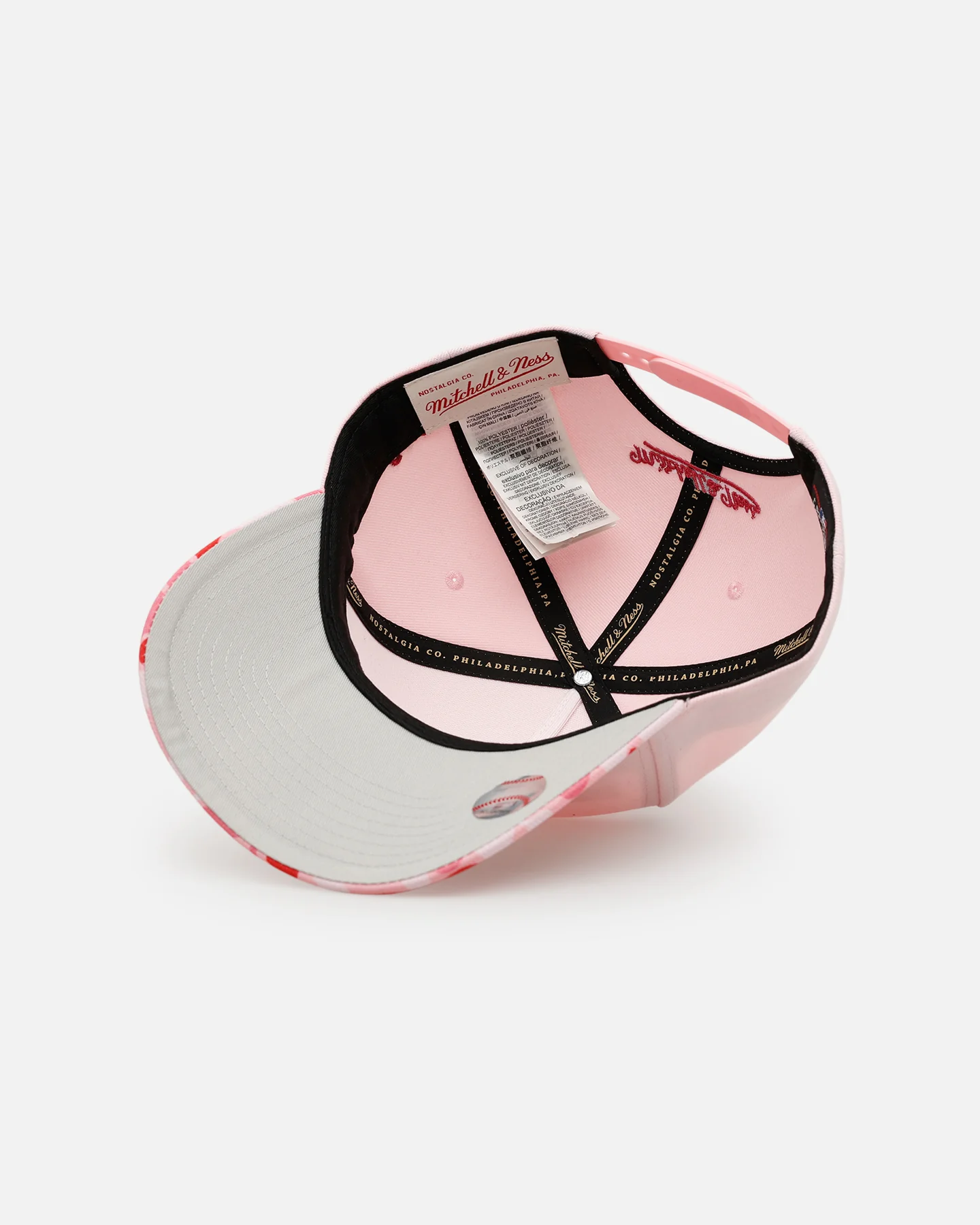 Mitchell & Ness Chicago White Sox 'Pink Camo' Pro Pinch Snapback Pink - Image 6