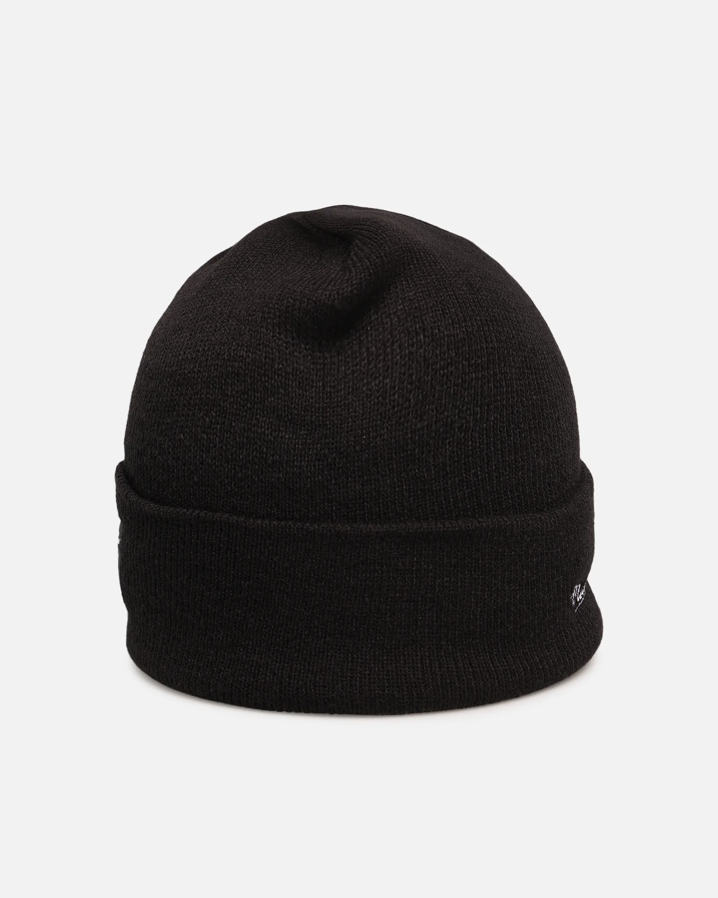 Mitchell & Ness Classic All Blacks Cuffed Beanie Solid Black - Image 3