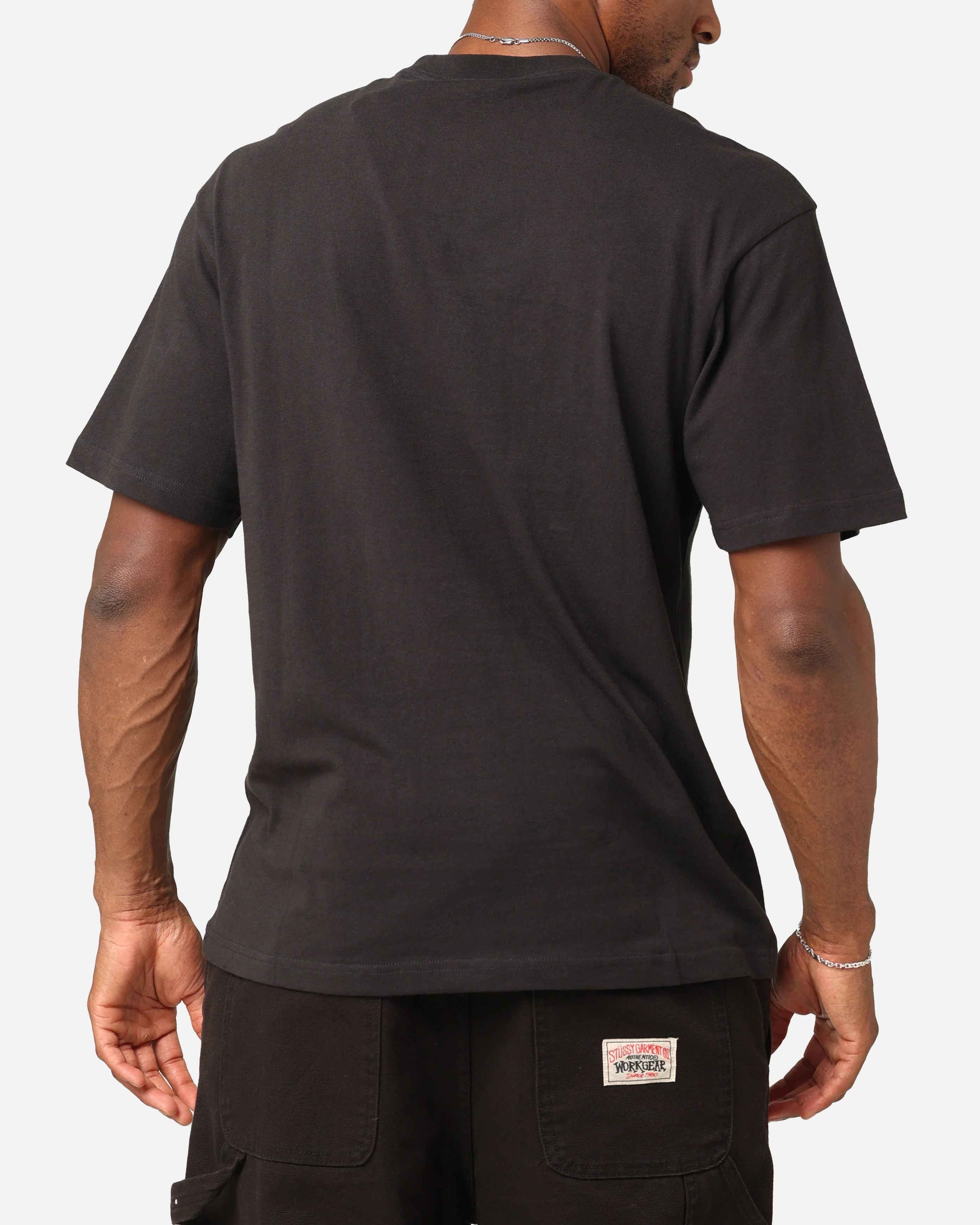 Mitchell & Ness Collingwood Magpies Character T-Shirt Faded Black - Image 3