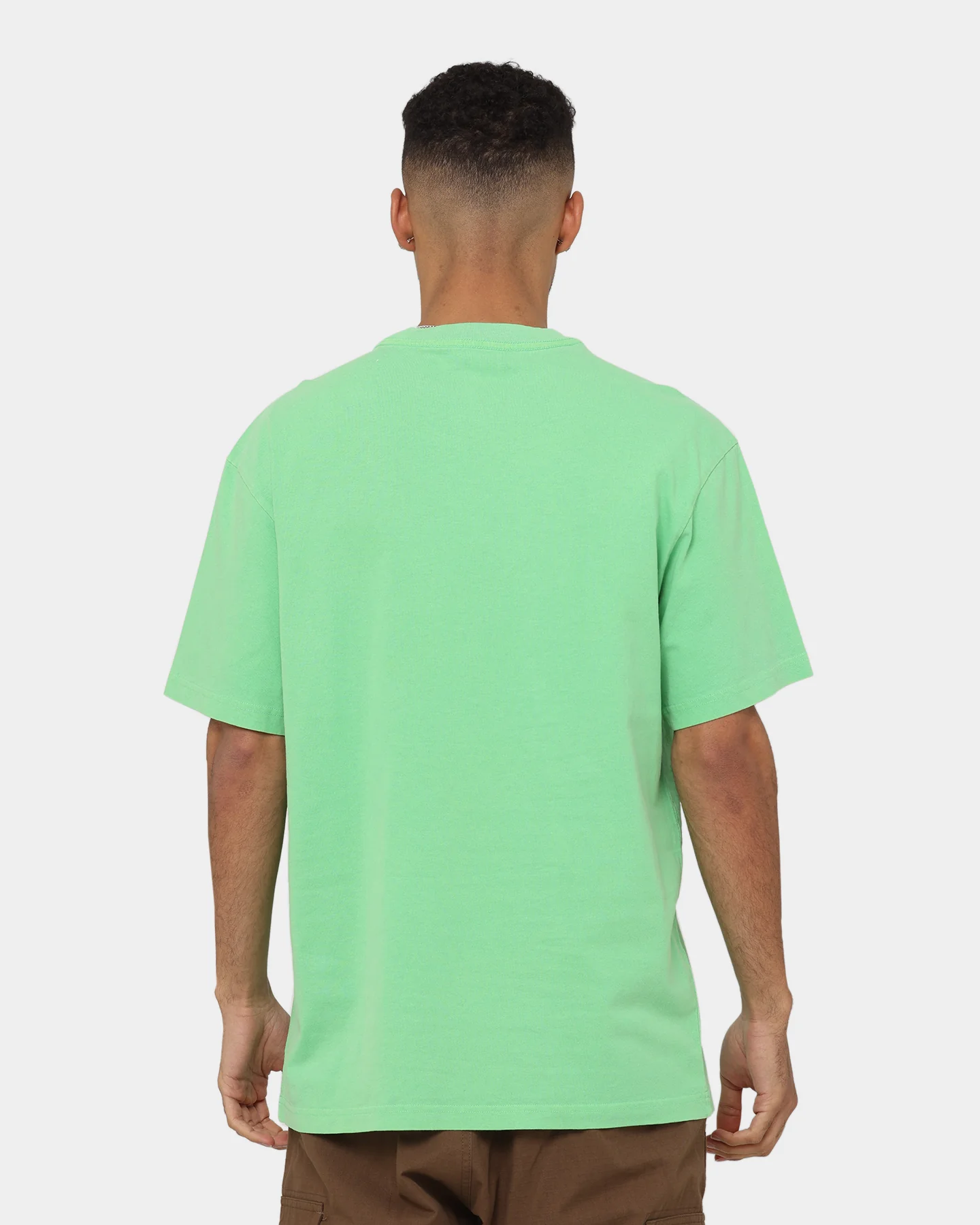 Mitchell & Ness Dennis Rodman Los Angeles Lakers Player Vibes T-Shirt Neon Green - Image 4