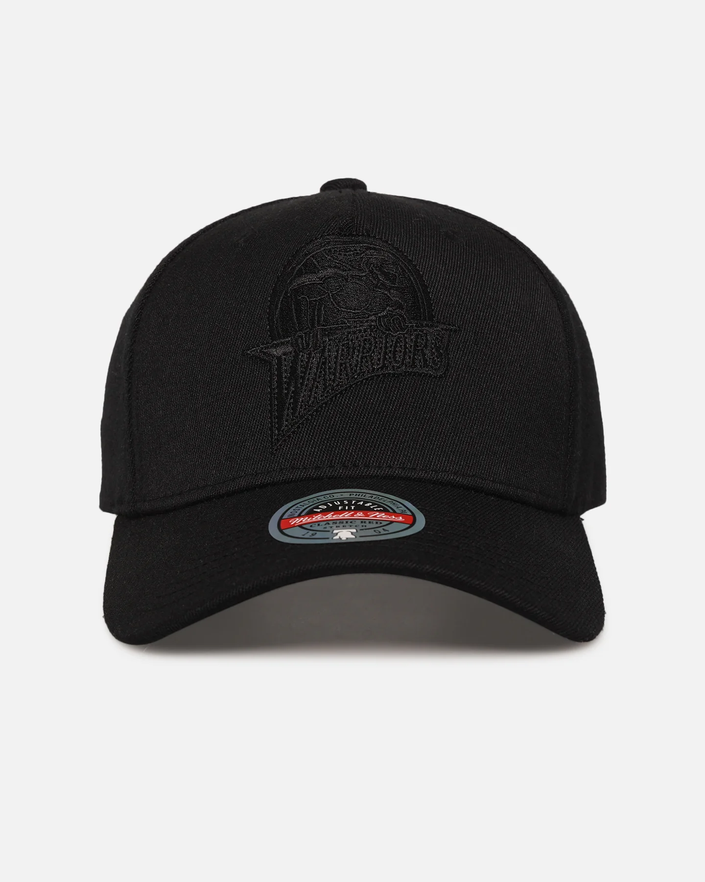 Mitchell & Ness Golden State Warriors 'Triple Black Core Classic' MVP Snapback Black