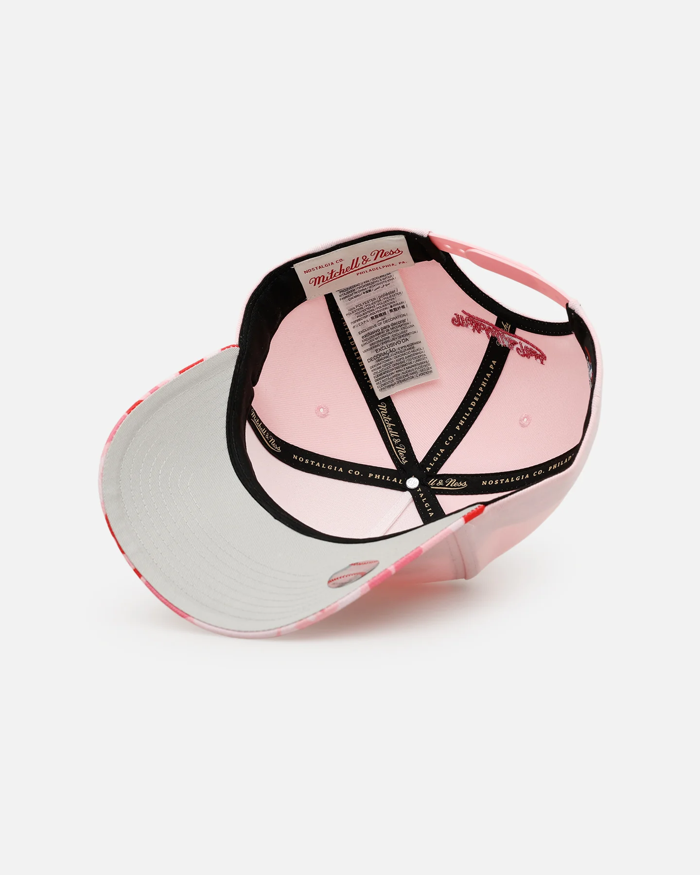 Mitchell & Ness Houston Astros 'Pink Camo' Pro Pinch Snapback Pink - Image 6