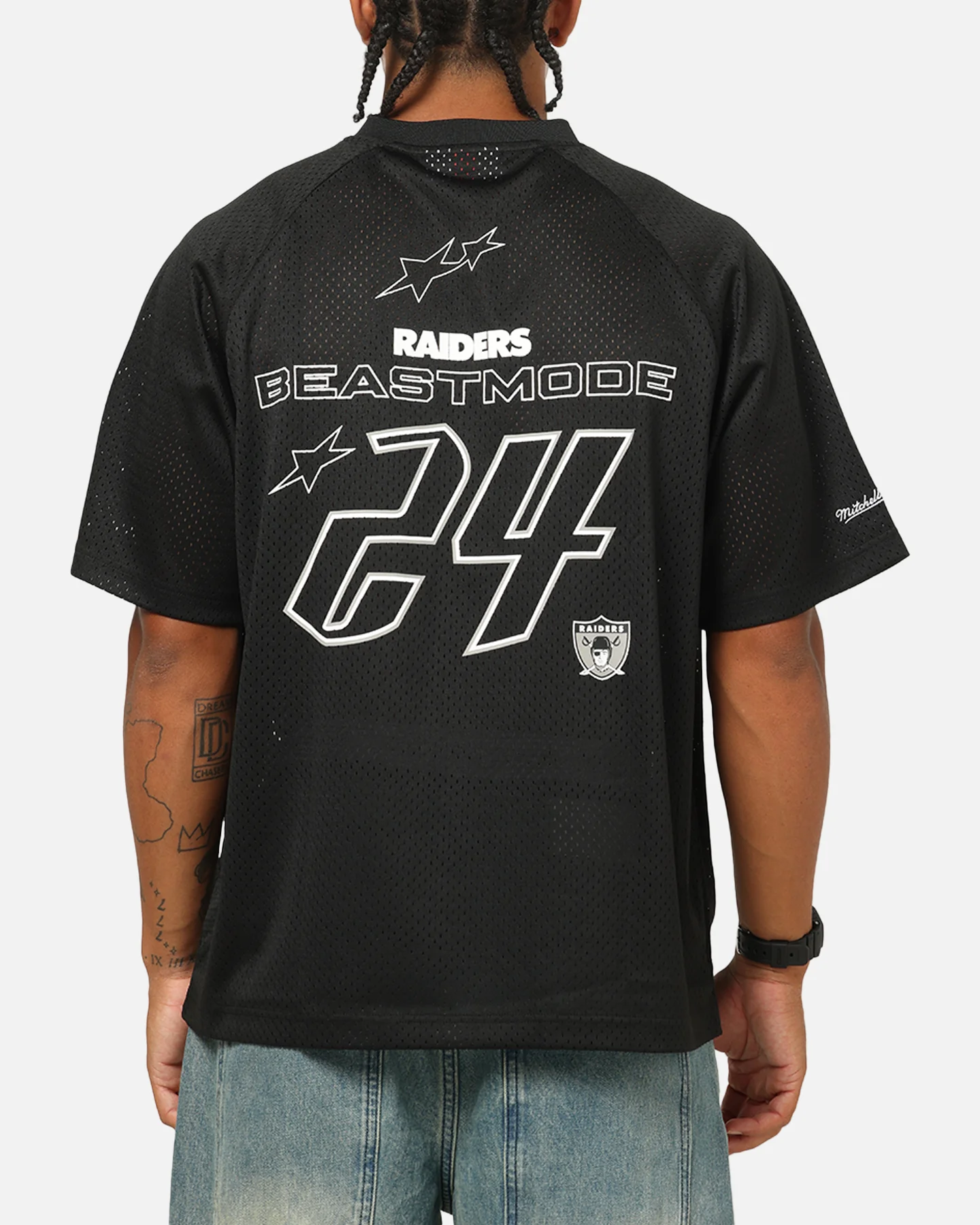 Mitchell & Ness Las Vegas Raiders Beastmode Jersey Black - Image 2