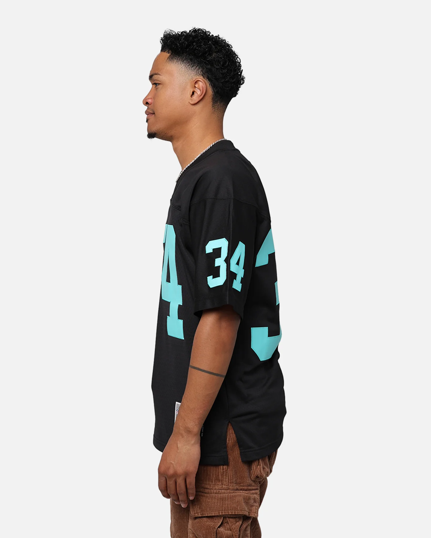 Mitchell & Ness Las Vegas Raiders Bo Jackson '88-89 Legacy Jersey Black/Ice Blue - Image 7