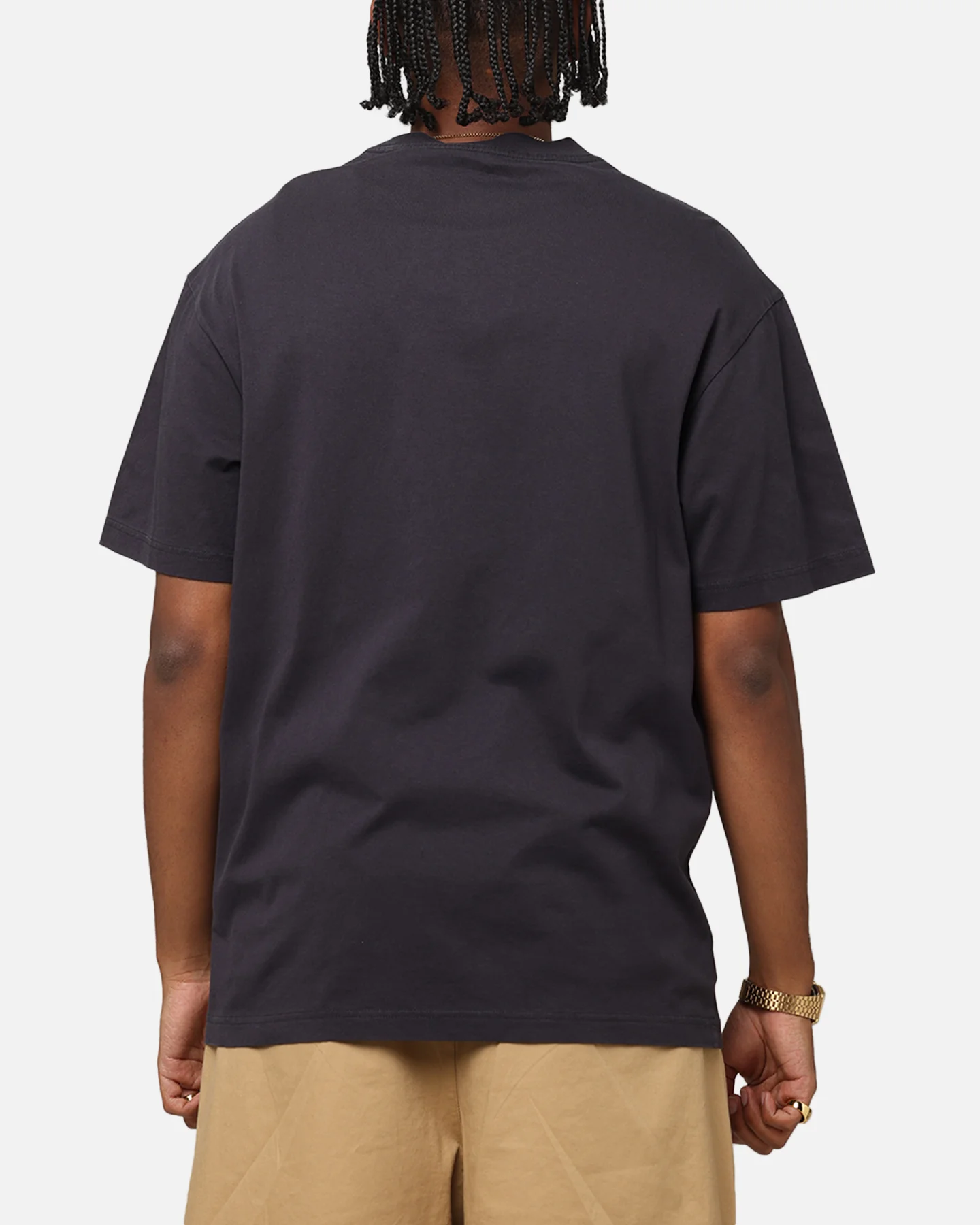 Mitchell & Ness Las Vegas Raiders Helmet T-Shirt Overdyed Black - Image 3