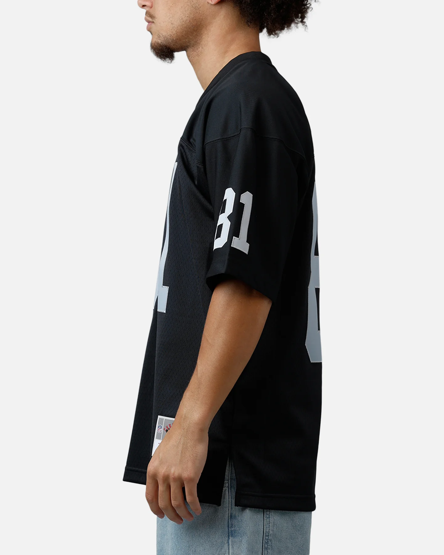 Mitchell & Ness Las Vegas Raiders Tim Brown #81 1998 Legacy Jersey Black - Image 4