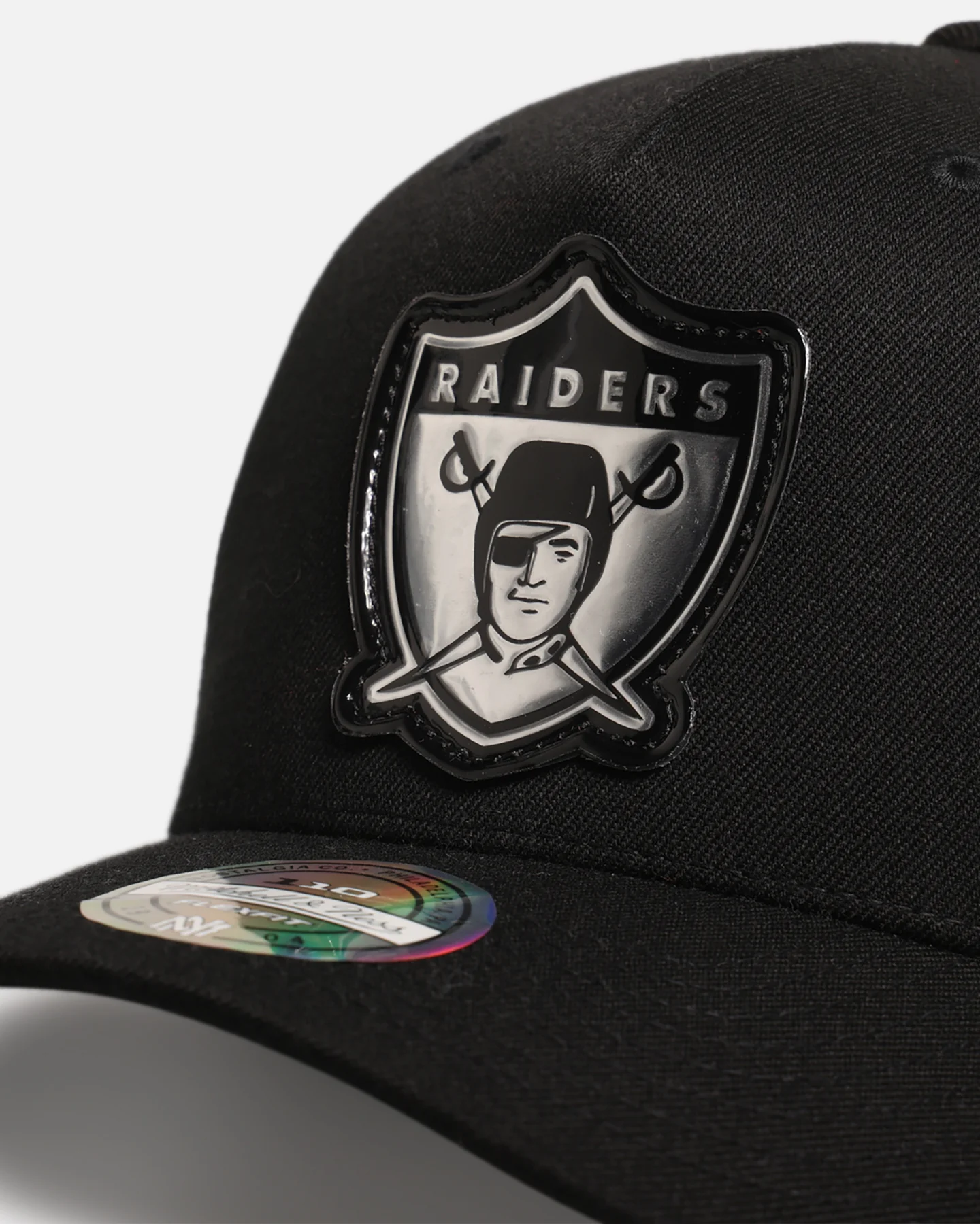 Mitchell & Ness Las Vegas Raiders 'Weald' Pro Pinch Snapback Black - Image 5