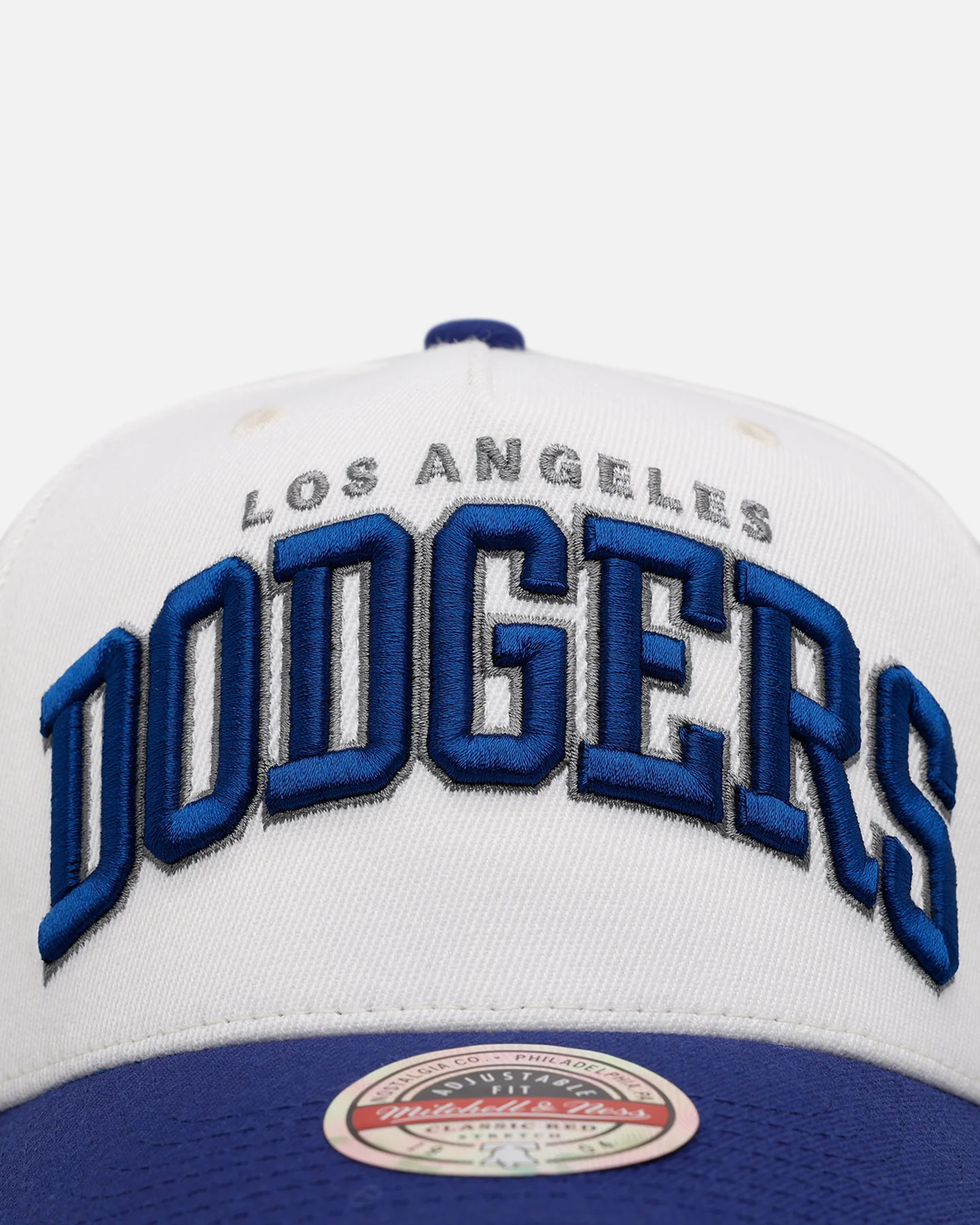 Mitchell & Ness Los Angeles Dodgers 'Arch' MVP Snapback Cream - Image 5