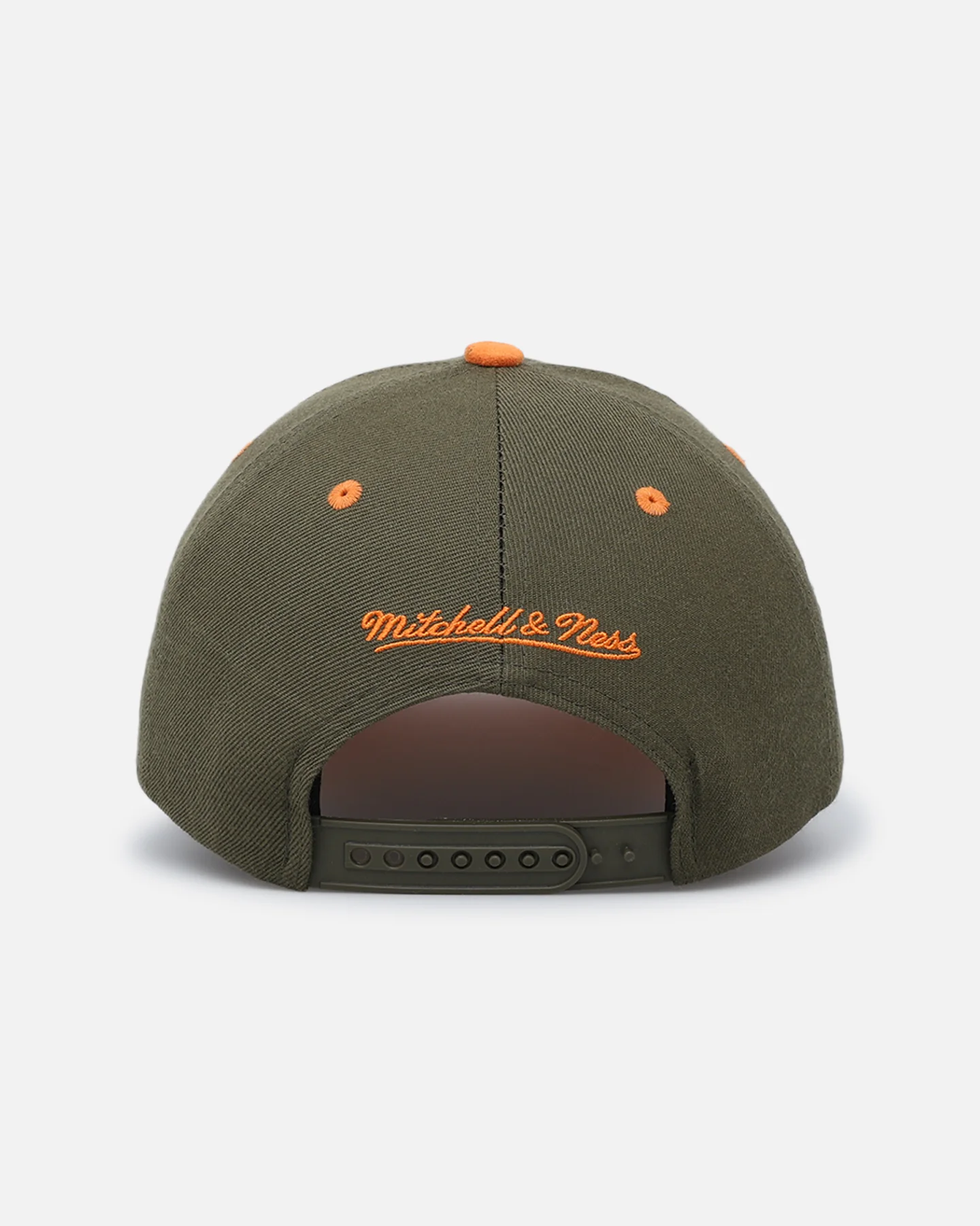 Mitchell & Ness Los Angeles Dodgers 'Harmony Of Hues' Pro Crown Snapback Olive/Orange - Image 4