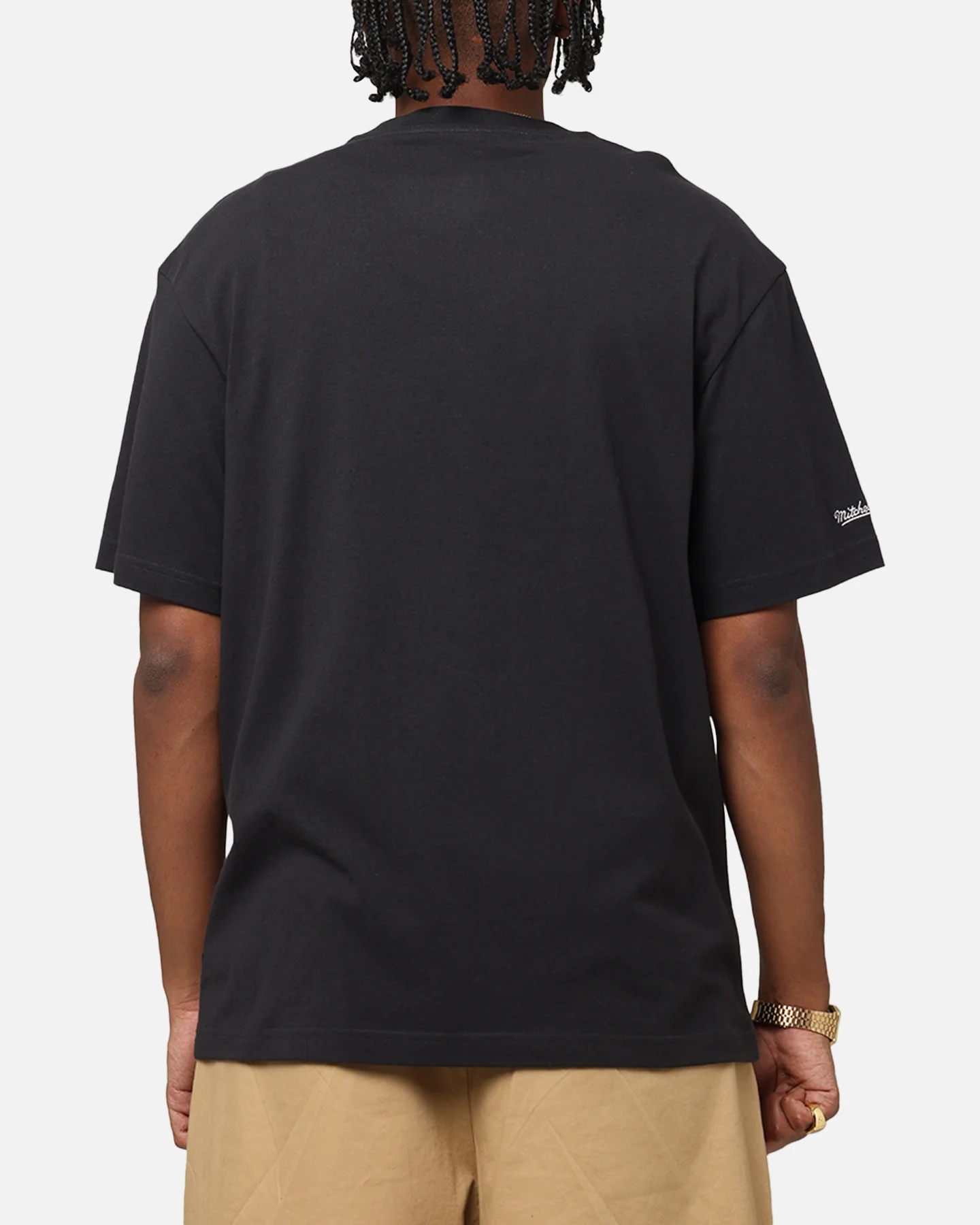 Mitchell & Ness Los Angeles Lakers '02 NBA Champs T-Shirt Faded Black - Image 3
