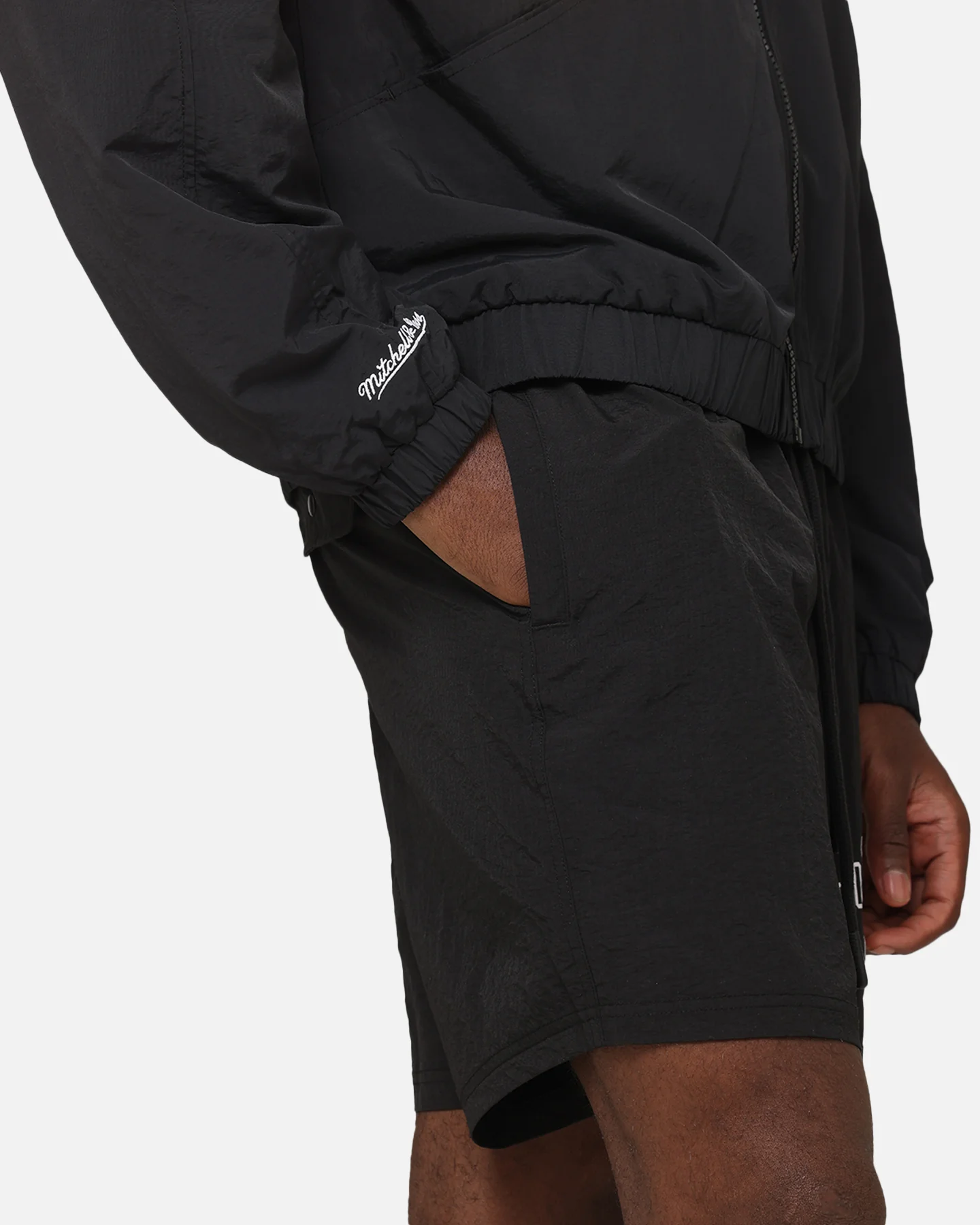 Mitchell & Ness Los Angeles Lakers All Attack Shorts Black - Image 3