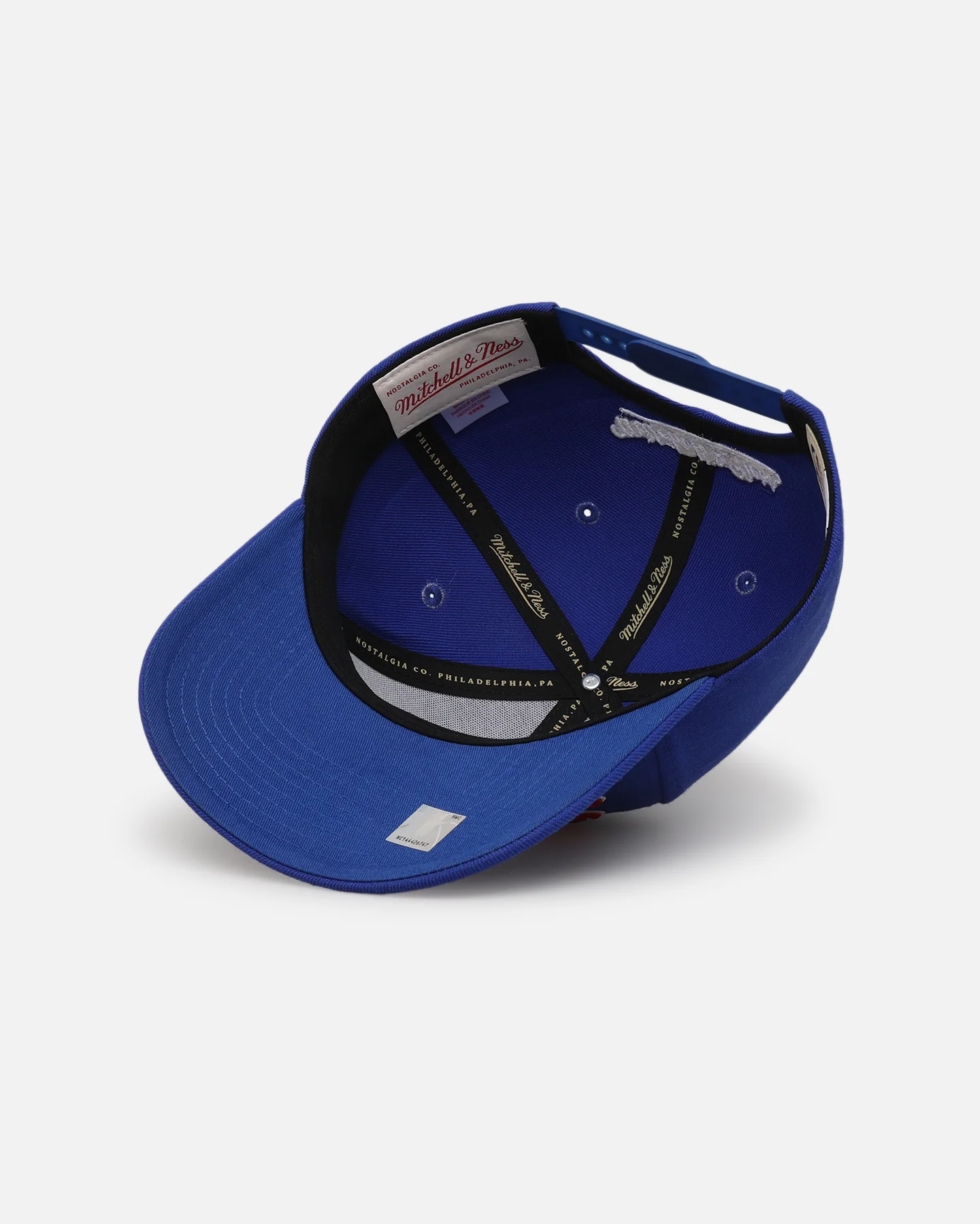 Mitchell & Ness Los Angeles Lakers 'Philippines Flag' Pro Crown Snapback Blue - Image 6