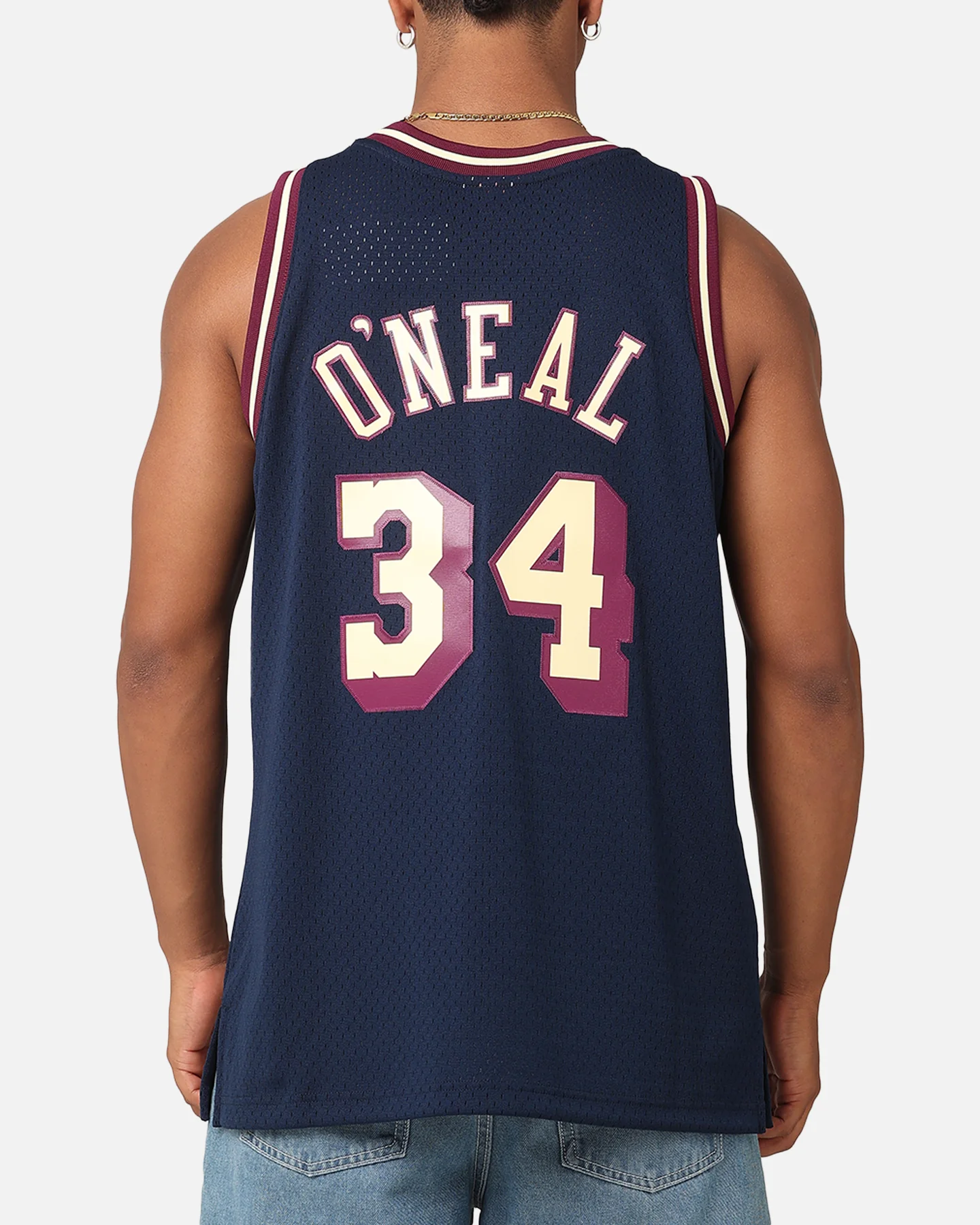 Mitchell & Ness Los Angeles Lakers Shaquille O'Neal 'Acai' 1996 Swing Jersey Navy - Image 2