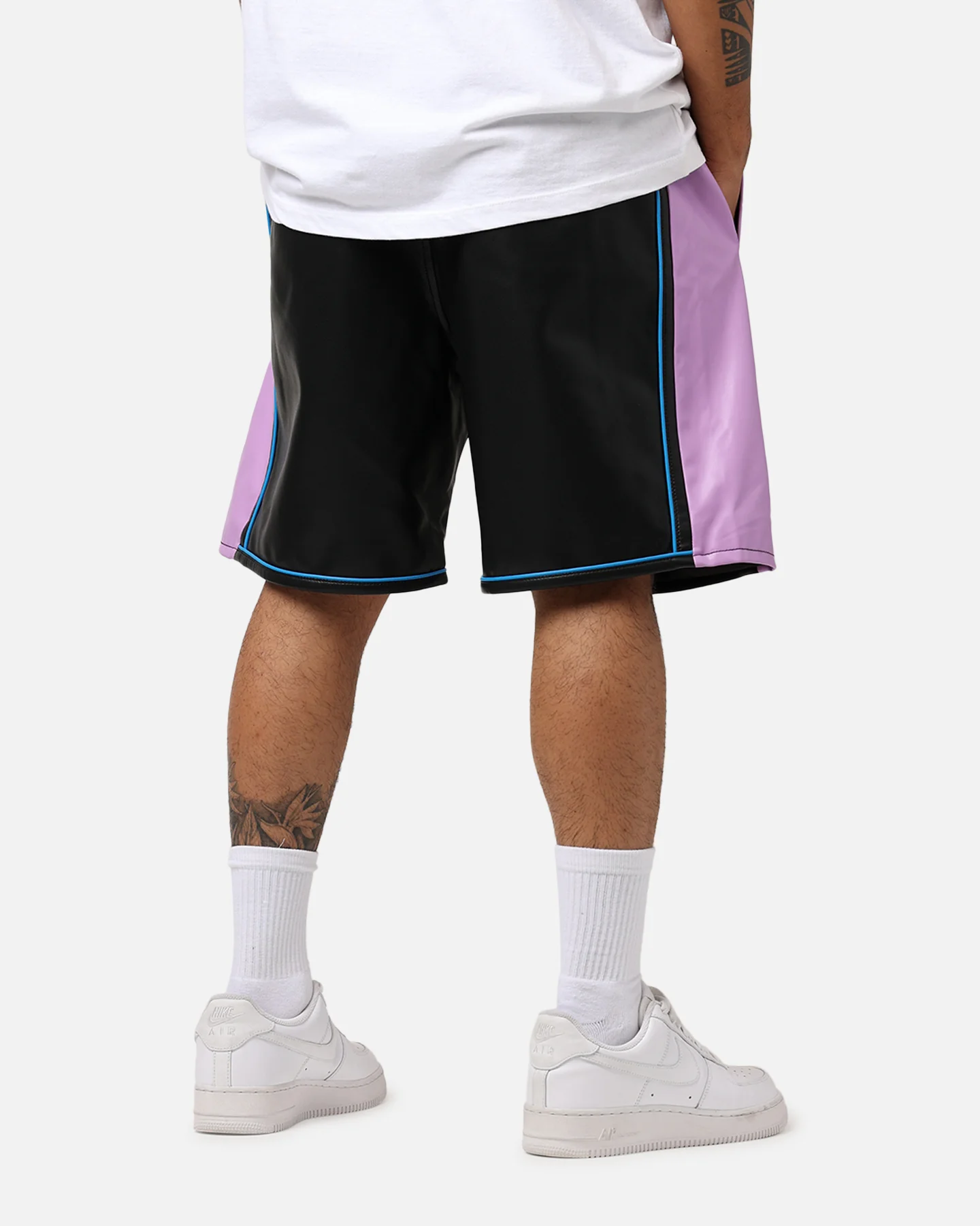 Mitchell & Ness Los Angeles Lakers Showtime Shorts Black - Image 3