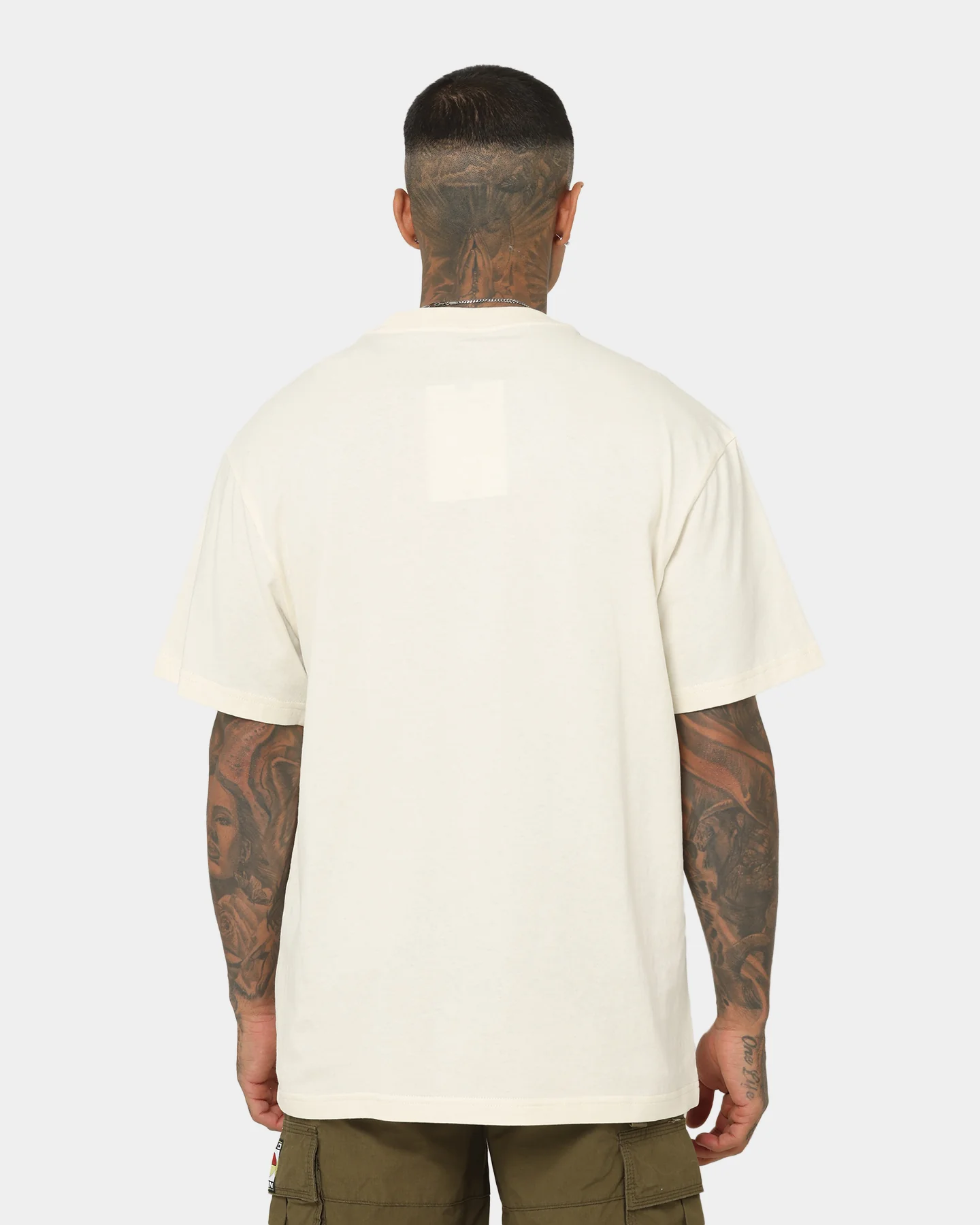 Mitchell & Ness Los Angeles Lakers St Valentine's Day T-Shirt Unbleached - Image 4