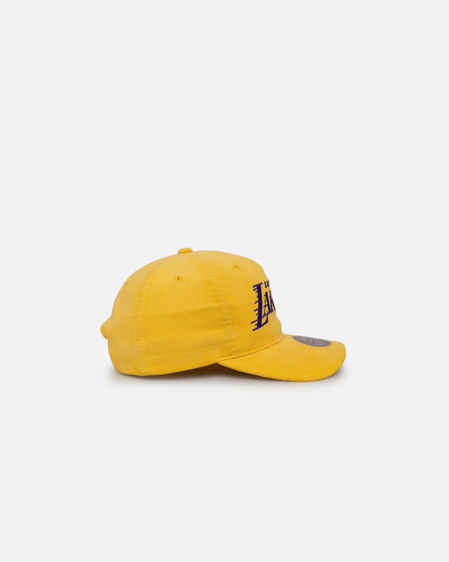 Mitchell & Ness Los Angeles Lakers Vintage Origin Snapback Yellow - Image 4