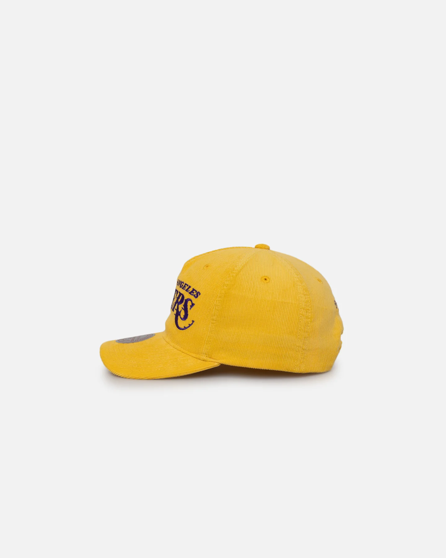 Mitchell & Ness Los Angeles Lakers Vintage Origin Snapback Yellow - Image 5