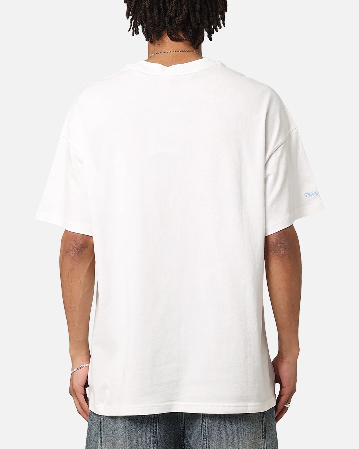 Mitchell & Ness Los Angeles Lakers World Champions T-Shirt Vintage White - Image 3