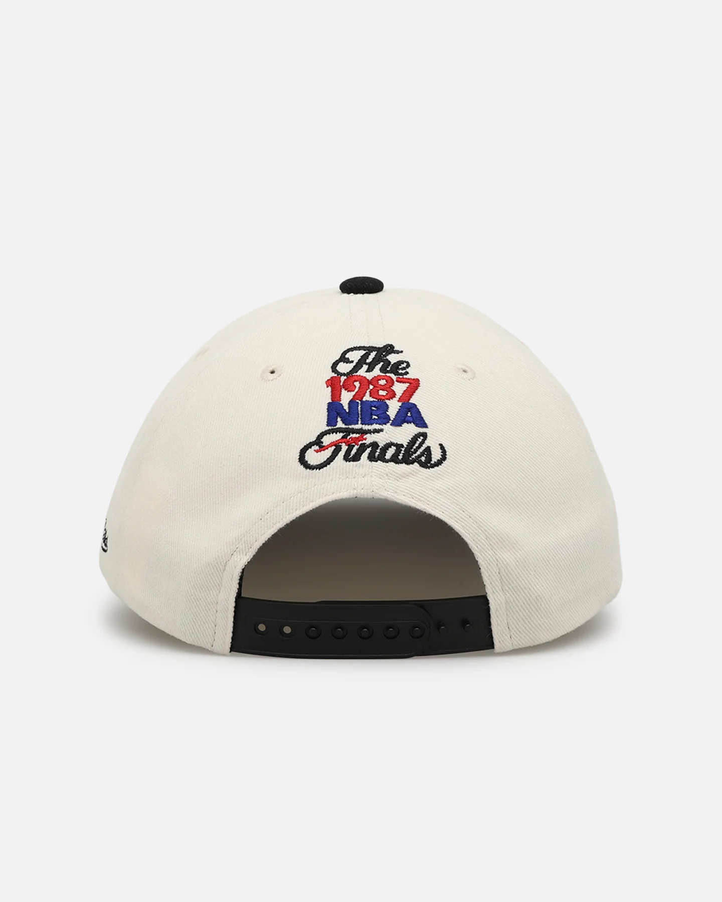 Mitchell & Ness Los Angeles Lakers x Boston Celtics 1987 NBA Finals Snapback Cream/Black - Image 2