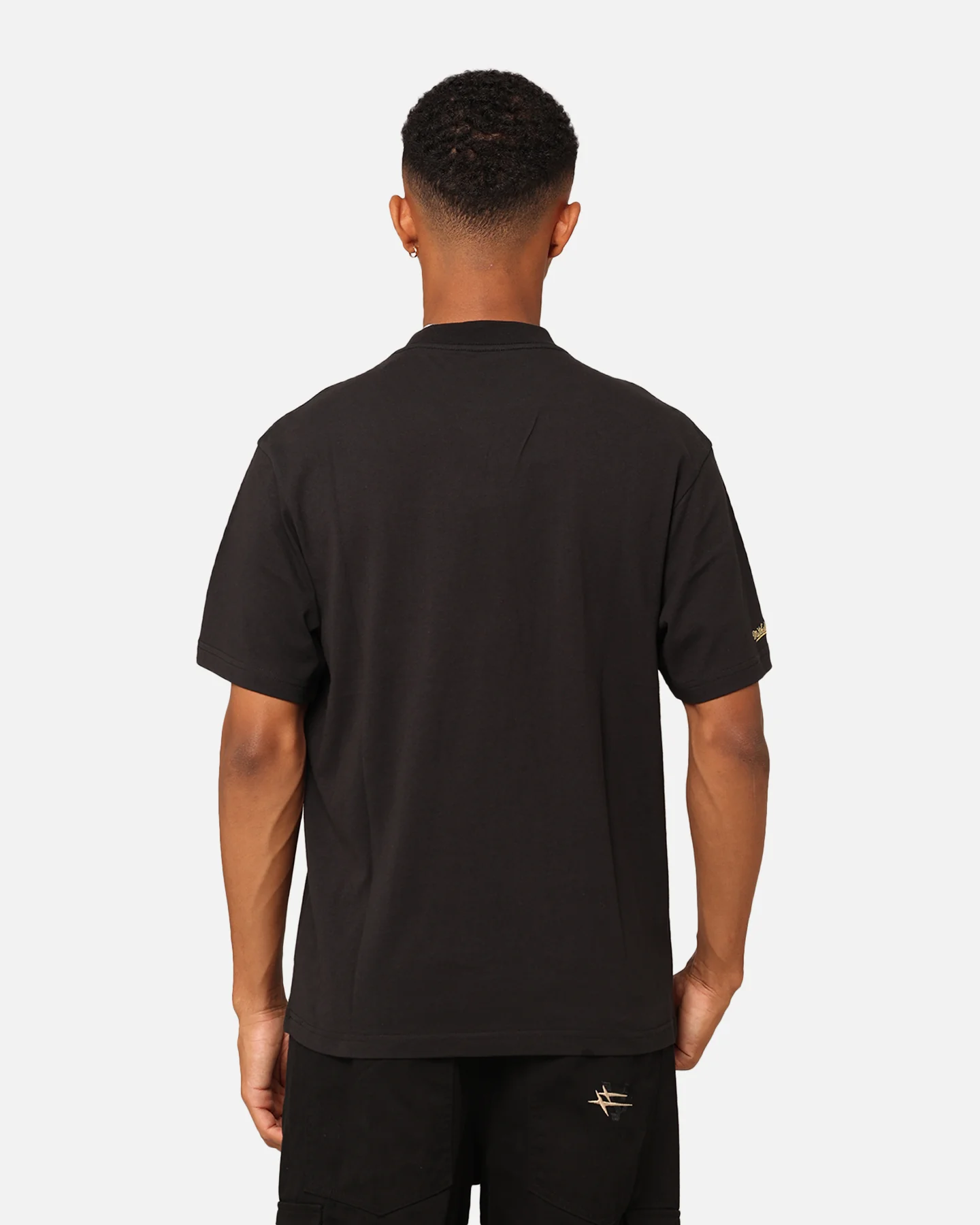 Mitchell & Ness Los Angeles Lakers Year Of The Dragon T-Shirt Faded Black - Image 4