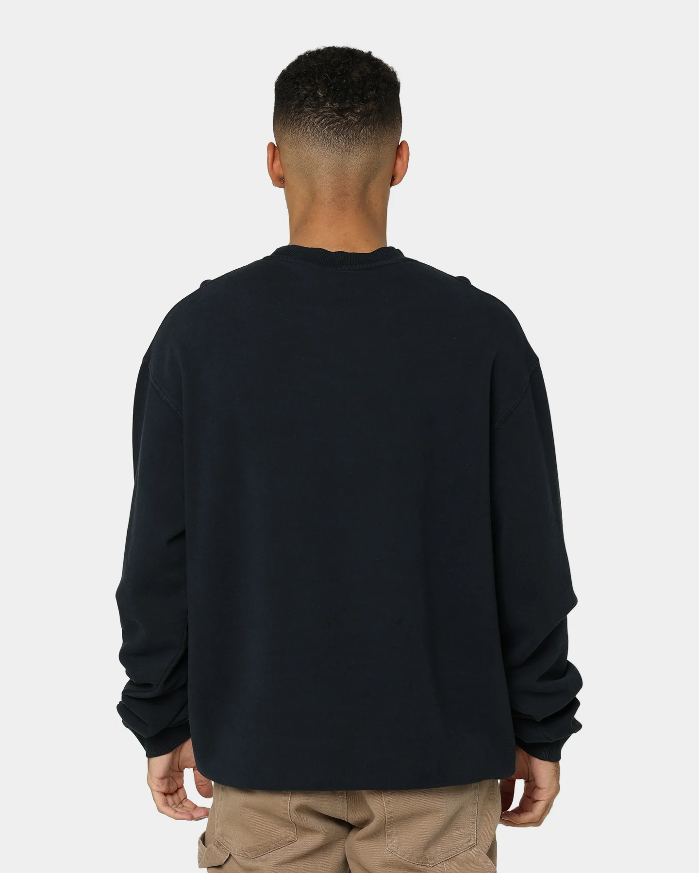 Mitchell & Ness Miami Dolphins 1972 Champs Crewneck Faded Black - Image 4