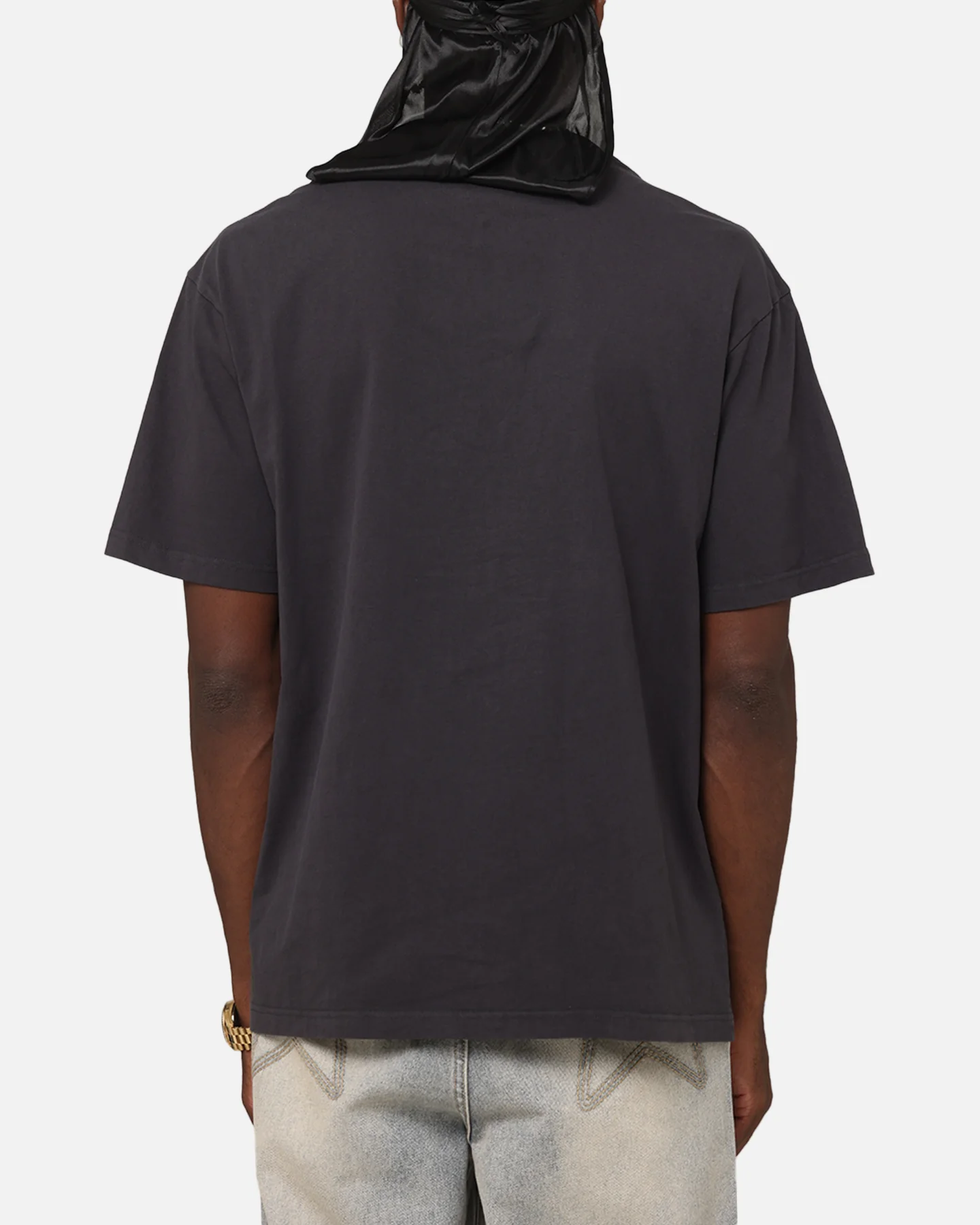 Mitchell & Ness Miami Dolphins Arch T-Shirt Faded Black - Image 3