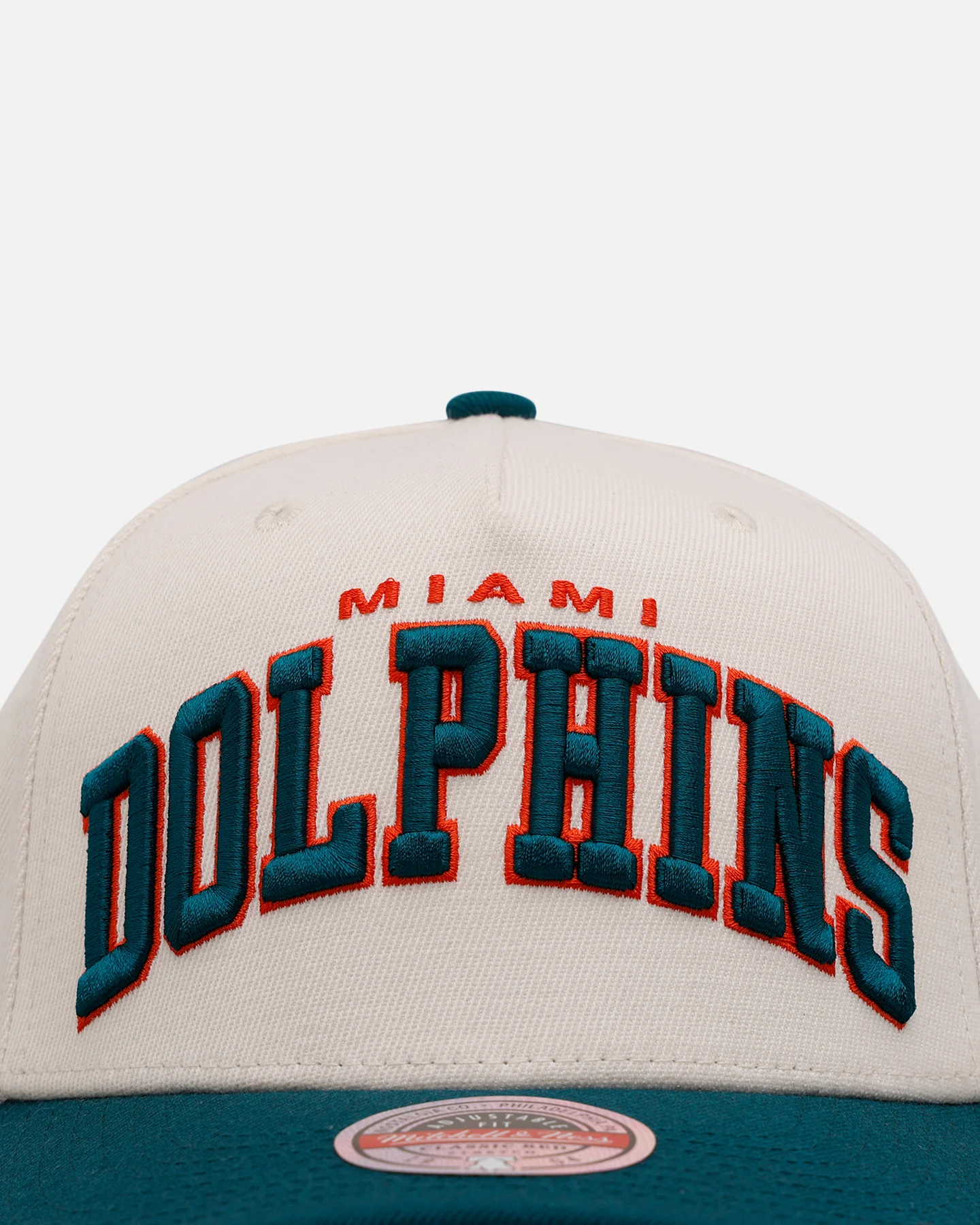 Mitchell & Ness Miami Dolphins 'Vintage NFL' MVP Snapback Natural - Image 5