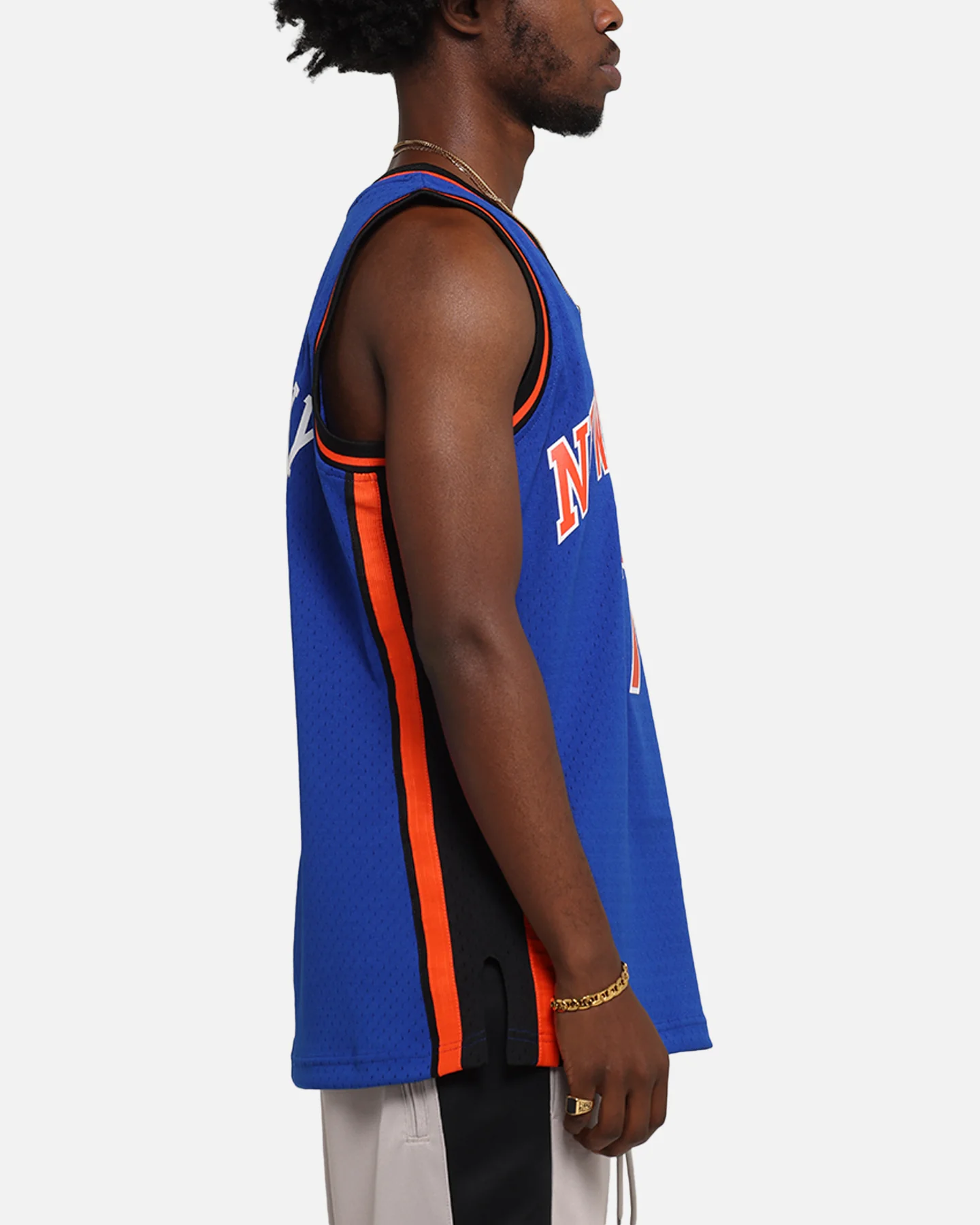 Mitchell & Ness New York Knicks Carmelo Anthony 2010 Dark Jersey Royal - Image 5