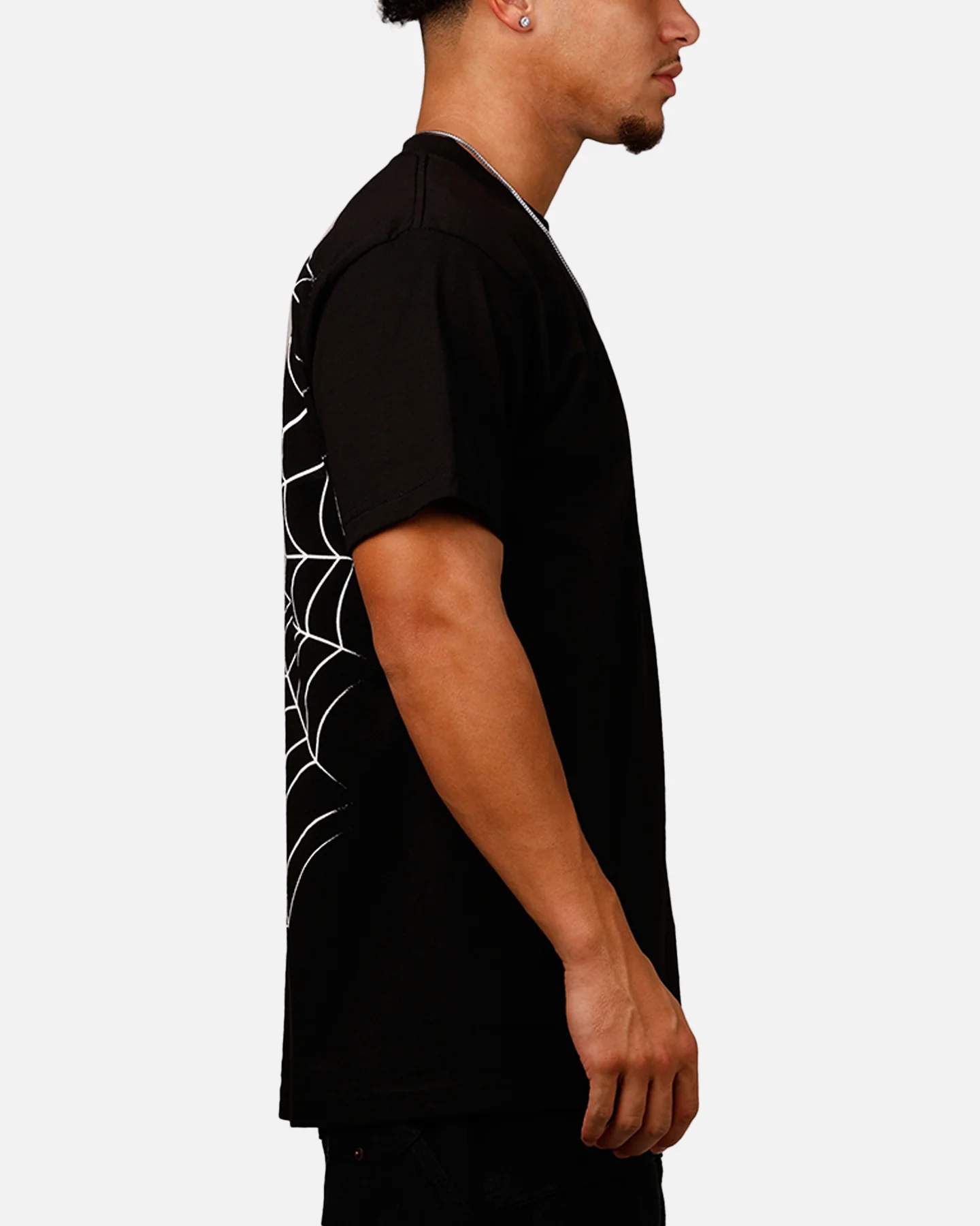 Mitchell & Ness New York Knicks Web T-Shirt Black - Image 4