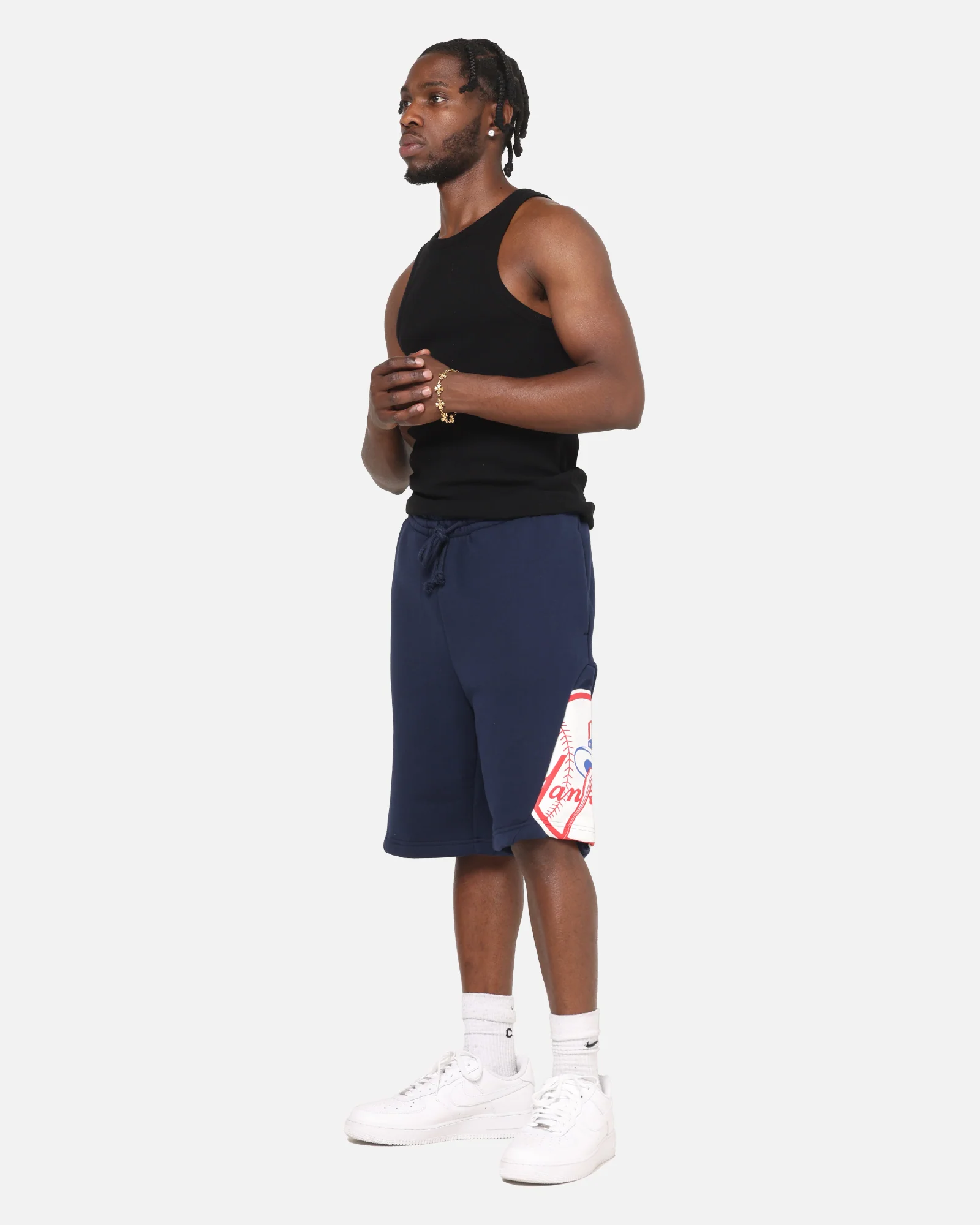 Mitchell & Ness New York Yankees C&S Shorts Navy - Image 2